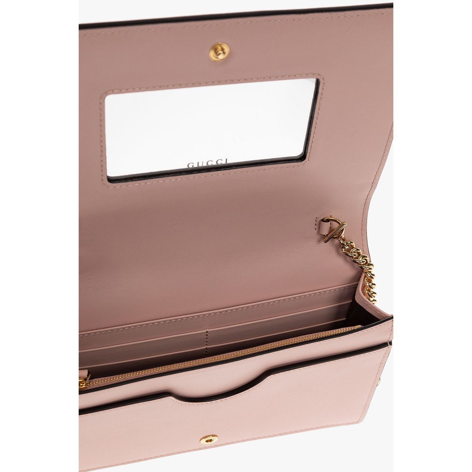 Gucci GUCCI Pink Chain Wallet Bag New & Authentic Size ONE SIZE - 4 Thumbnail