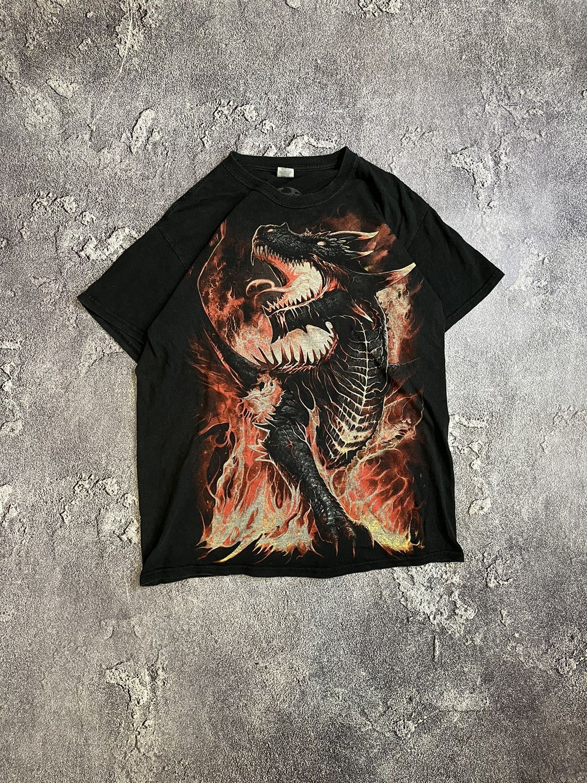 Vintage vintage spiral t-shirt Size US S / EU 44-46 / 1 - 1 Thumbnail