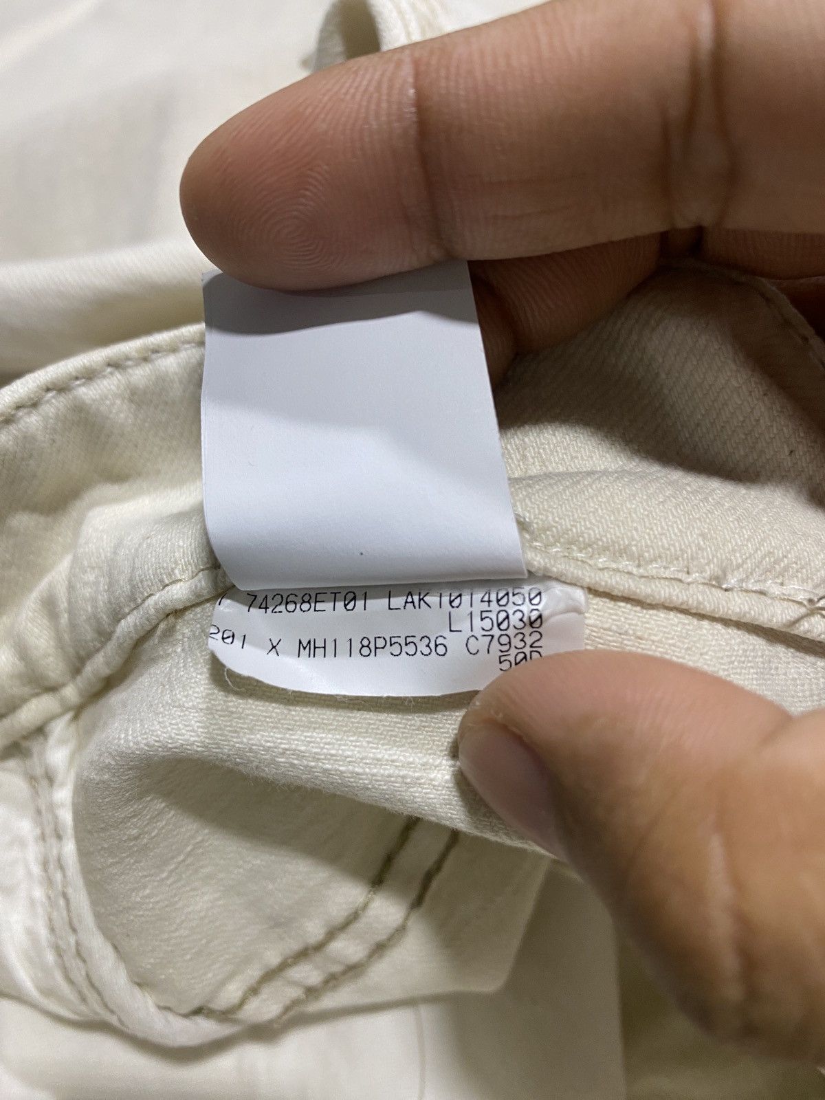 Brunello Cucinelli Dirty White Jeans Size US 32 / EU 48 - 15 Thumbnail