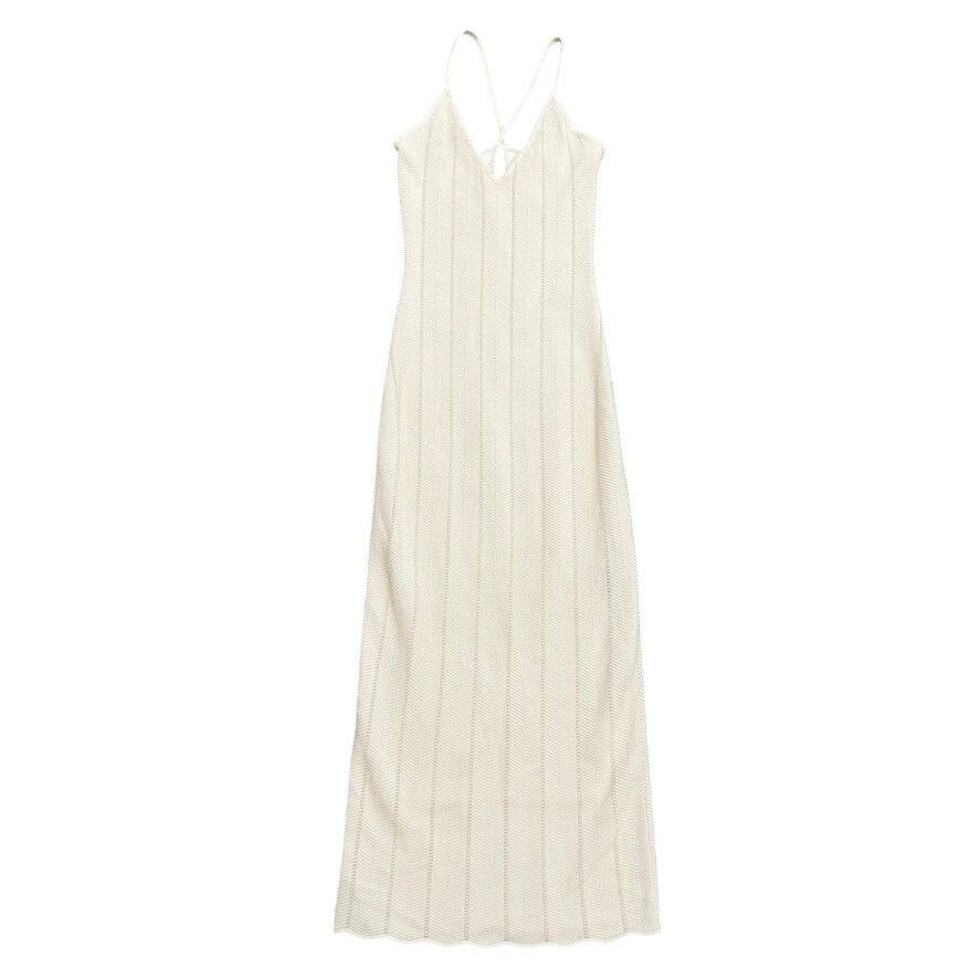 Ronny Kobo Ronny Kobo X RTR Crochet Knit Dress in Off-White, Size S Size S / US 4 / IT 40 - 4 Thumbnail