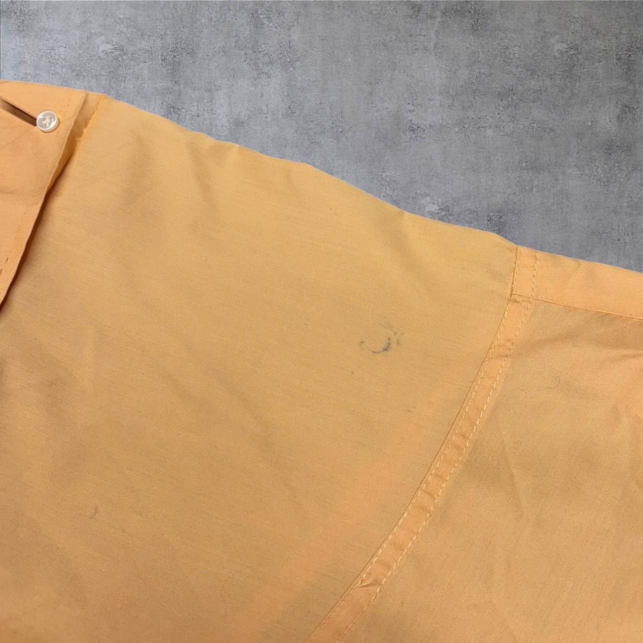 Vintage 1960s Orange Sleeve Button Up Shirt Size US L / EU 52-54 / 3 - 5 Thumbnail