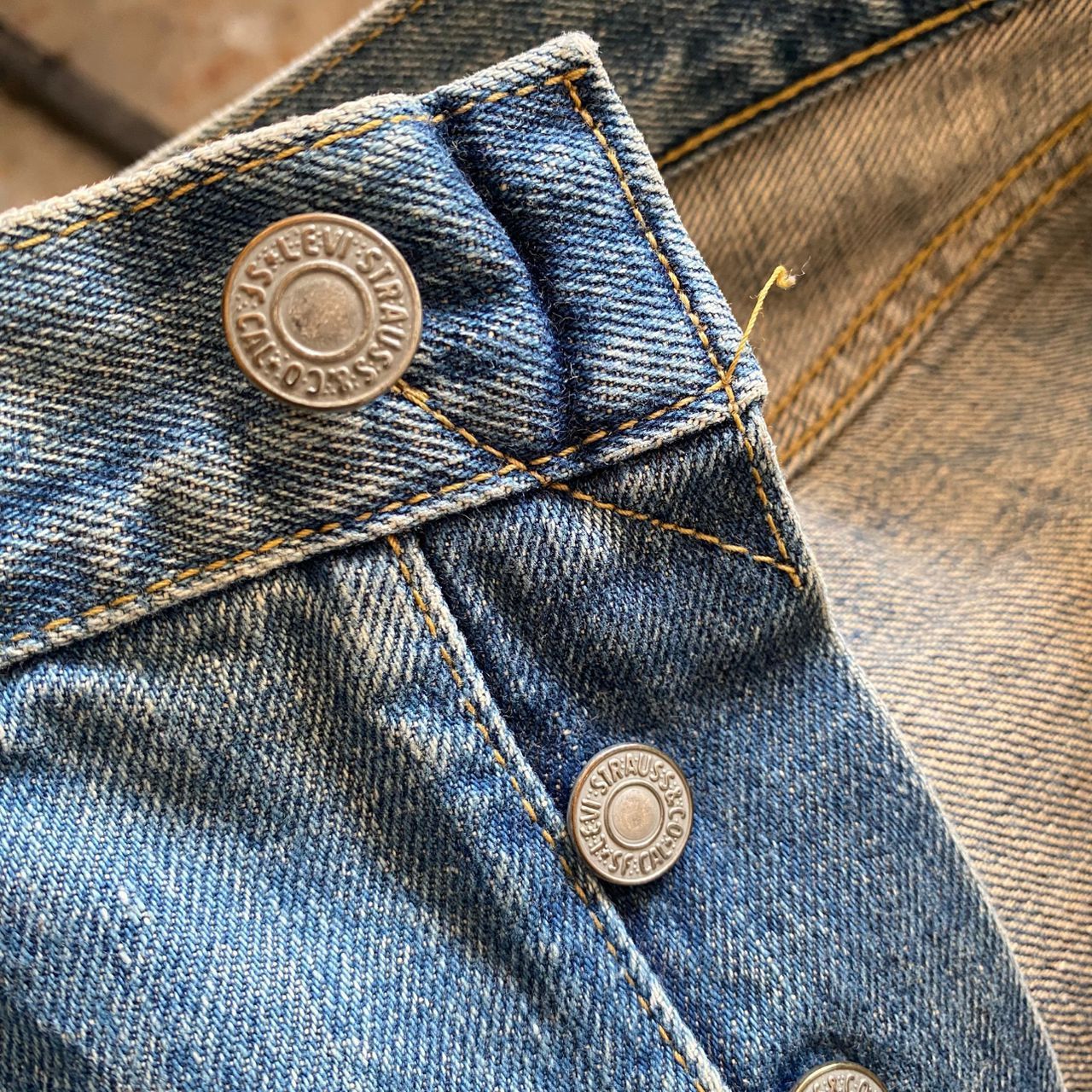 Levi's Vintage Levis 503B XX Big E Selvegde Redline Denim Size US 32 / EU 48 - 21 Thumbnail