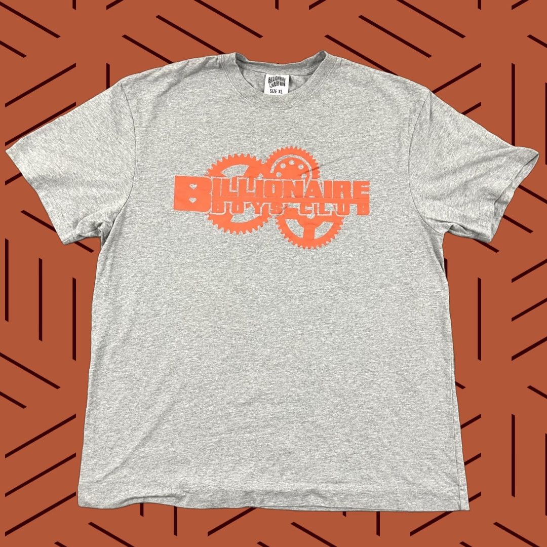 Billionaire Boys Club Billionaire Boys Club BBC Shirt Mens XL Gray Gears Graphic Streetwear Size US XL / EU 56 / 4 - 1 Thumbnail