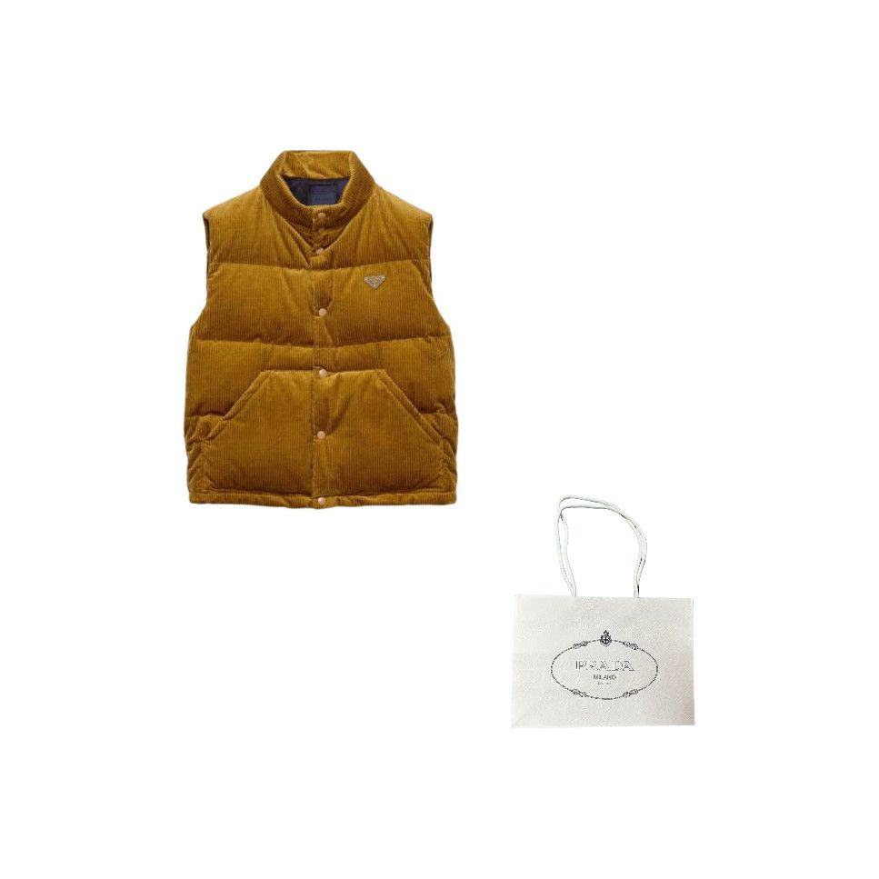 Prada Prada Corduroy Vest 2025 Line | Grailed