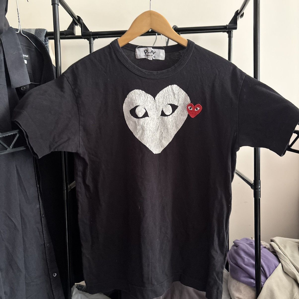 Comme des Garcons Rare Comme Des Garçons CDG Play Boxy Y2K T-shirt Size US M / EU 48-50 / 2 - 1 Thumbnail
