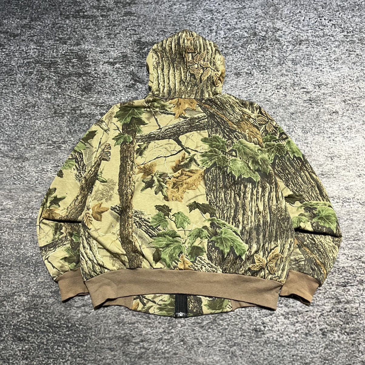 Realtree VINTAGE 90s REALTREE CAMO GRUNGE SKATER ZIP UP HOODIE XL Size US XL / EU 56 / 4 - 6 Thumbnail