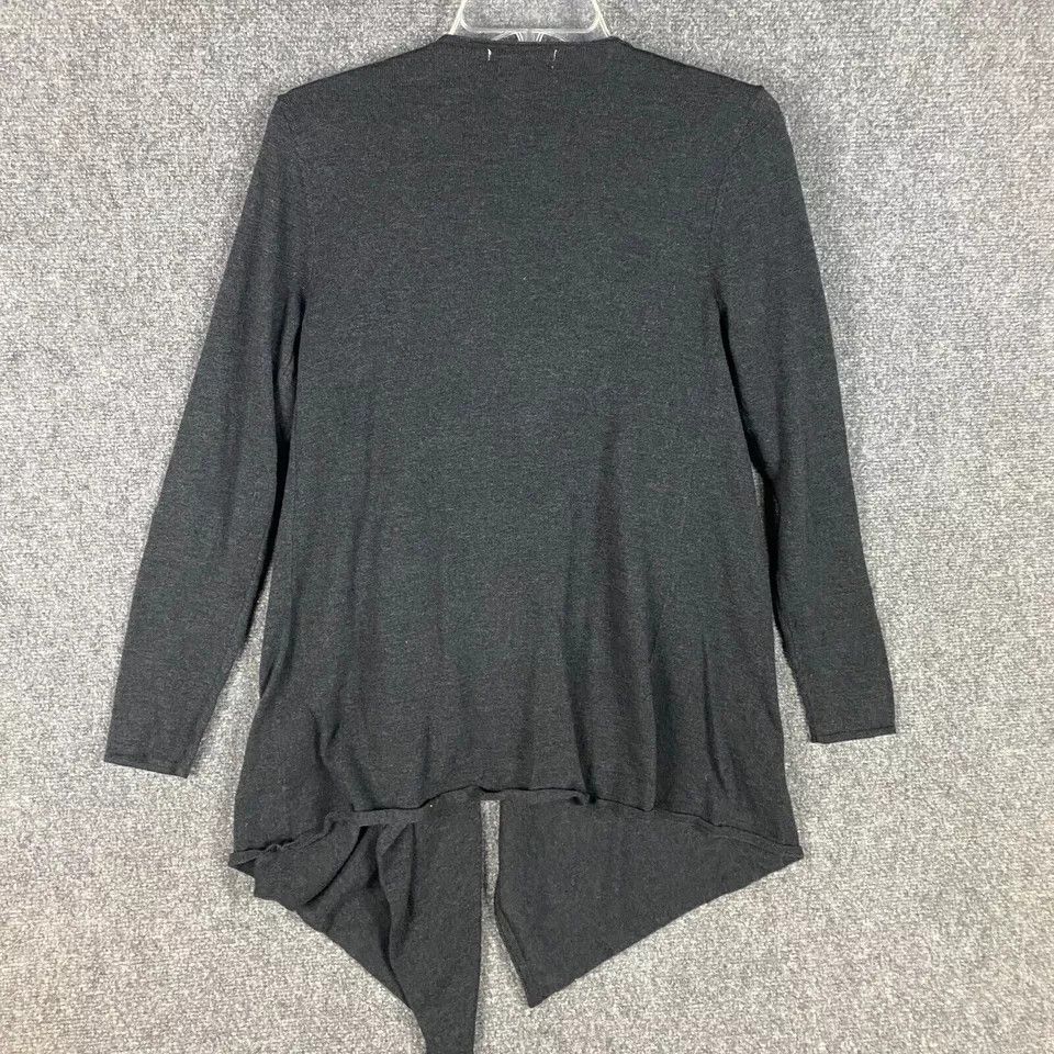 Other Reference Point Cardigan Women's Medium Knit Gray Acrylic M Size M / US 6-8 / IT 42-44 - 6 Thumbnail