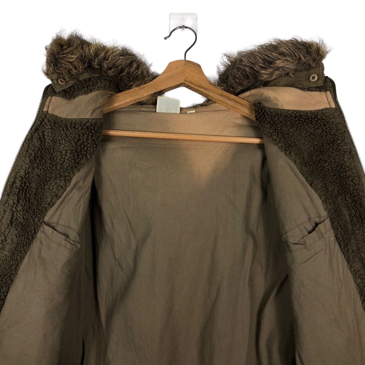 Avirex 🔥90’s United State of Avirex Fleece Jacket Mink Fur Hoodie Size US L / EU 52-54 / 3 - 12 Thumbnail