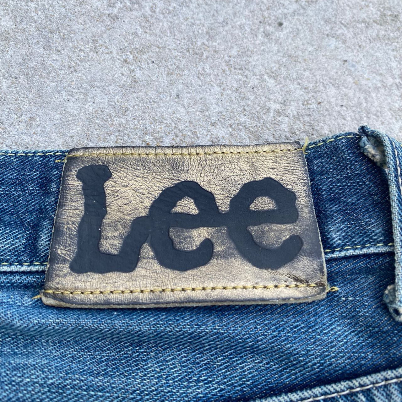 Lee Vintage Lee Riders Dismtressed Denim Size US 38 / EU 54 - 13 Thumbnail