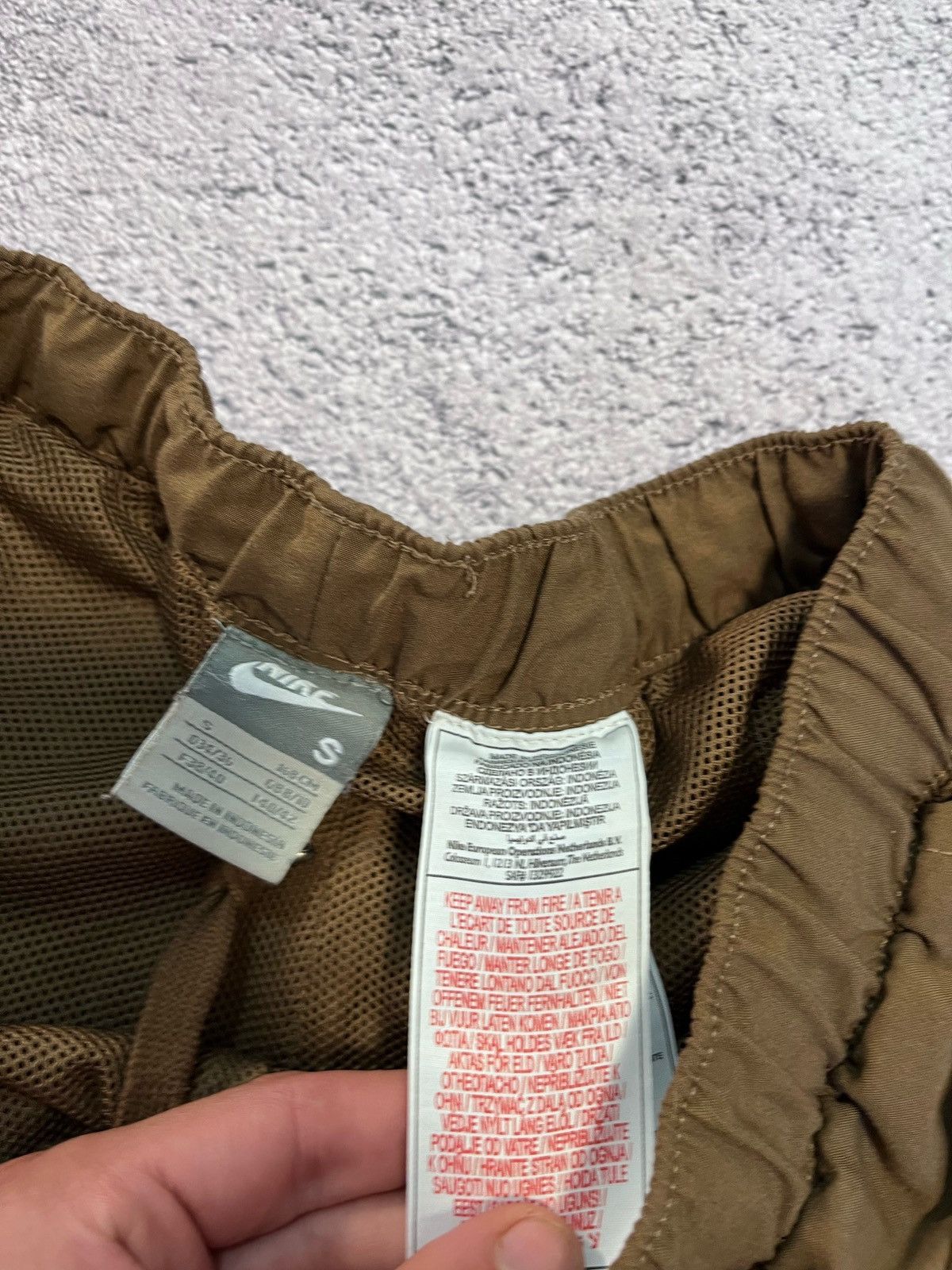 Nike Vintage Nike Brown Track Pants Y2K Swoosh Size S Size 28" / US 6 / IT 42 - 12 Thumbnail