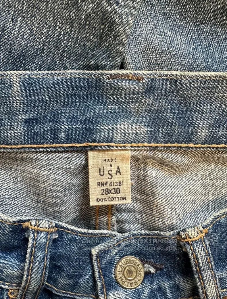 RRL Ralph Lauren RRL Ralph Lauren Old rare white label American vintage was Size US 30 / EU 46 - 4 Thumbnail