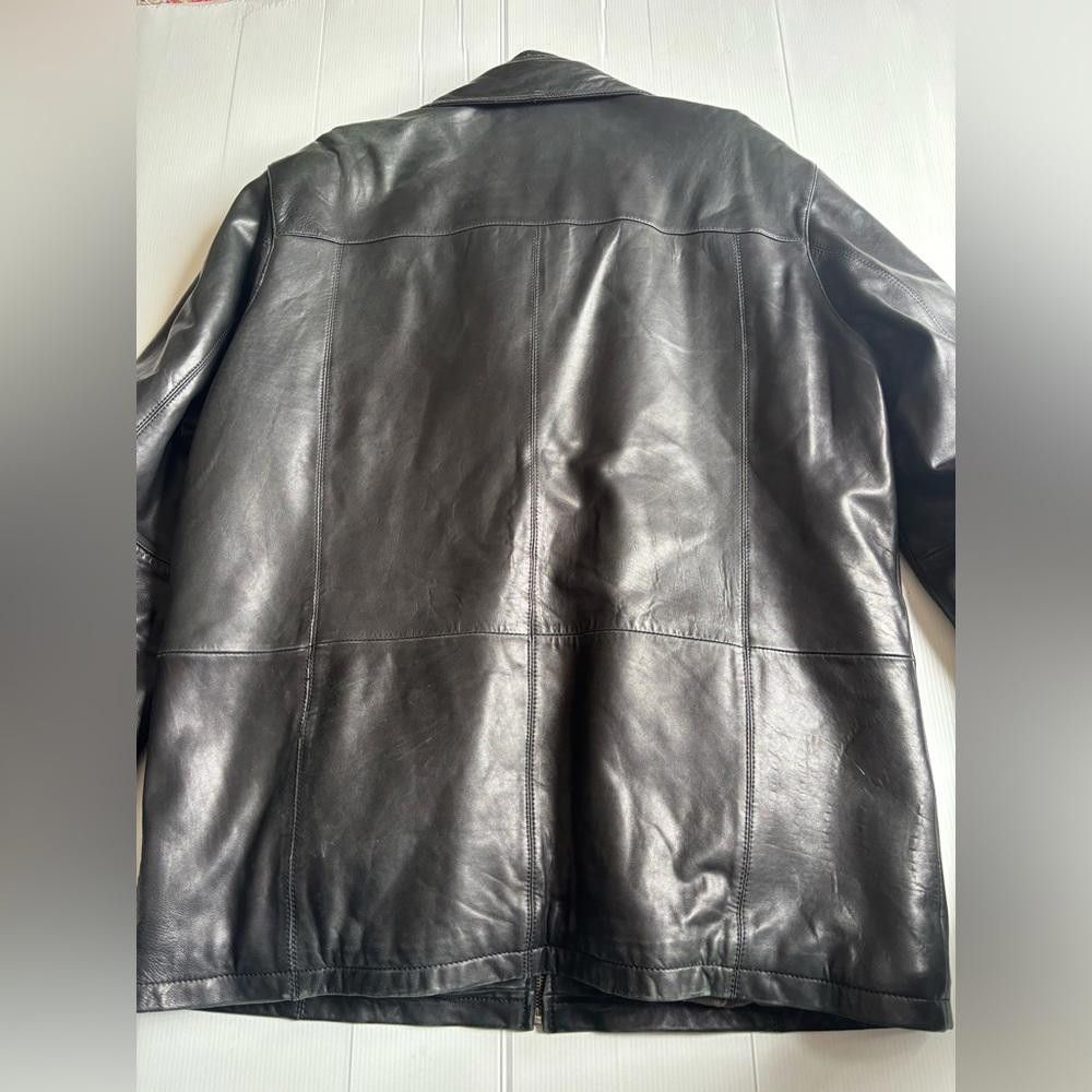 Danier Danier Black Leather Jacket for Men Size US XL / EU 56 / 4 - 7 Thumbnail