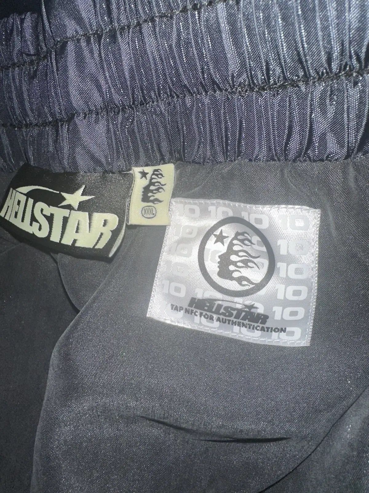 HELLSTAR BRAND NEW HELLSTAR WAXED NYLON PANTS XXXL DS Size US 44 / EU 60 - 6 Thumbnail
