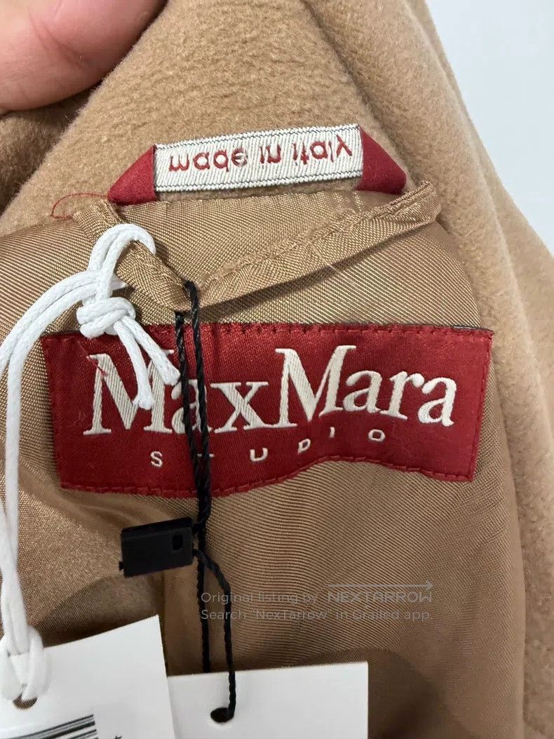 Max Mara Max Mara Wool Coat Size XXS / US 00 / IT 34 - 3 Thumbnail
