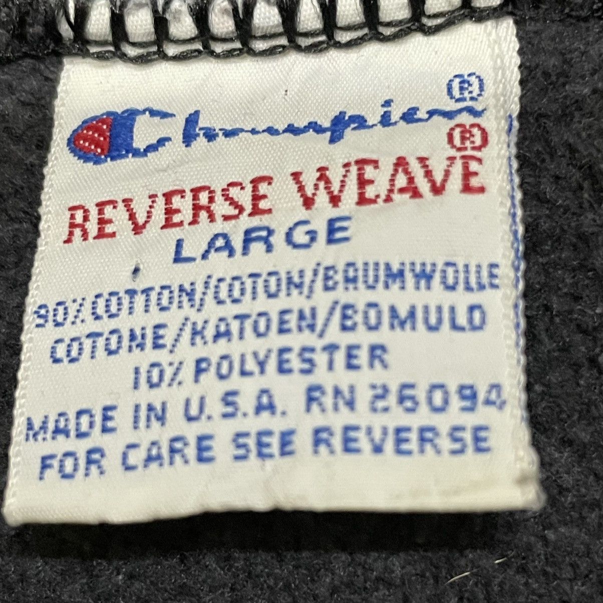 Champion Vintage Champion Reverse Weave Faded Black Distressed Size US L / EU 52-54 / 3 - 8 Thumbnail