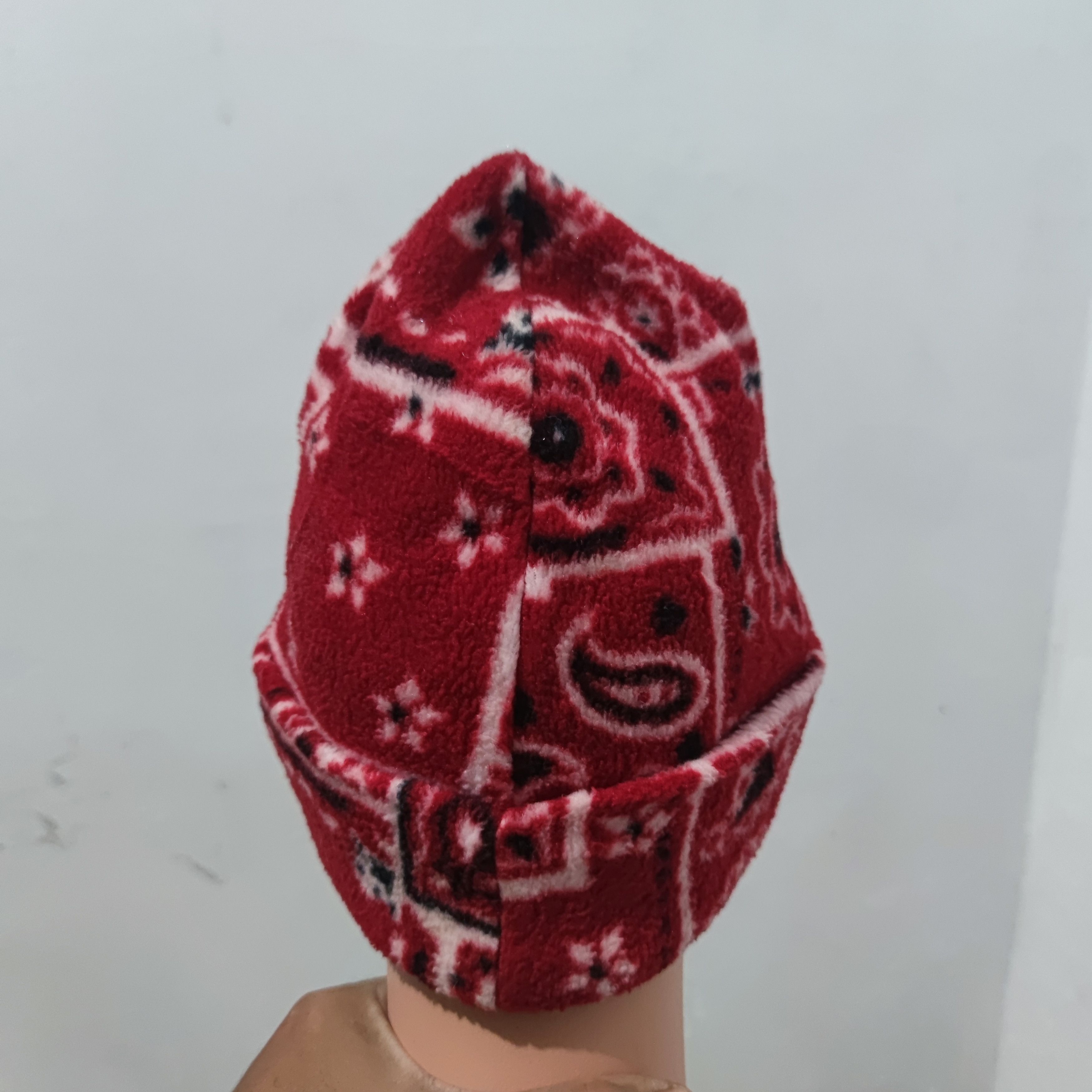 If Six Was Nine × Japanese Brand red beanni velvet hat Size ONE SIZE - 3 Thumbnail