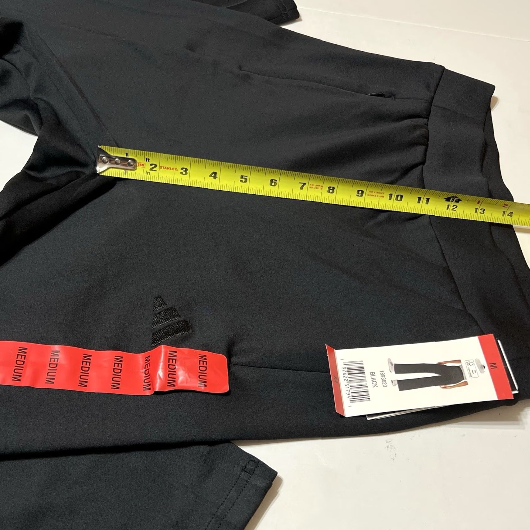 Adidas Adidas Women's Active Pants Black Medium NWT Wide Leg Pockets Relaxed Athletic Wear Pants Size 32" / US 10 / IT 46 - 4 Thumbnail