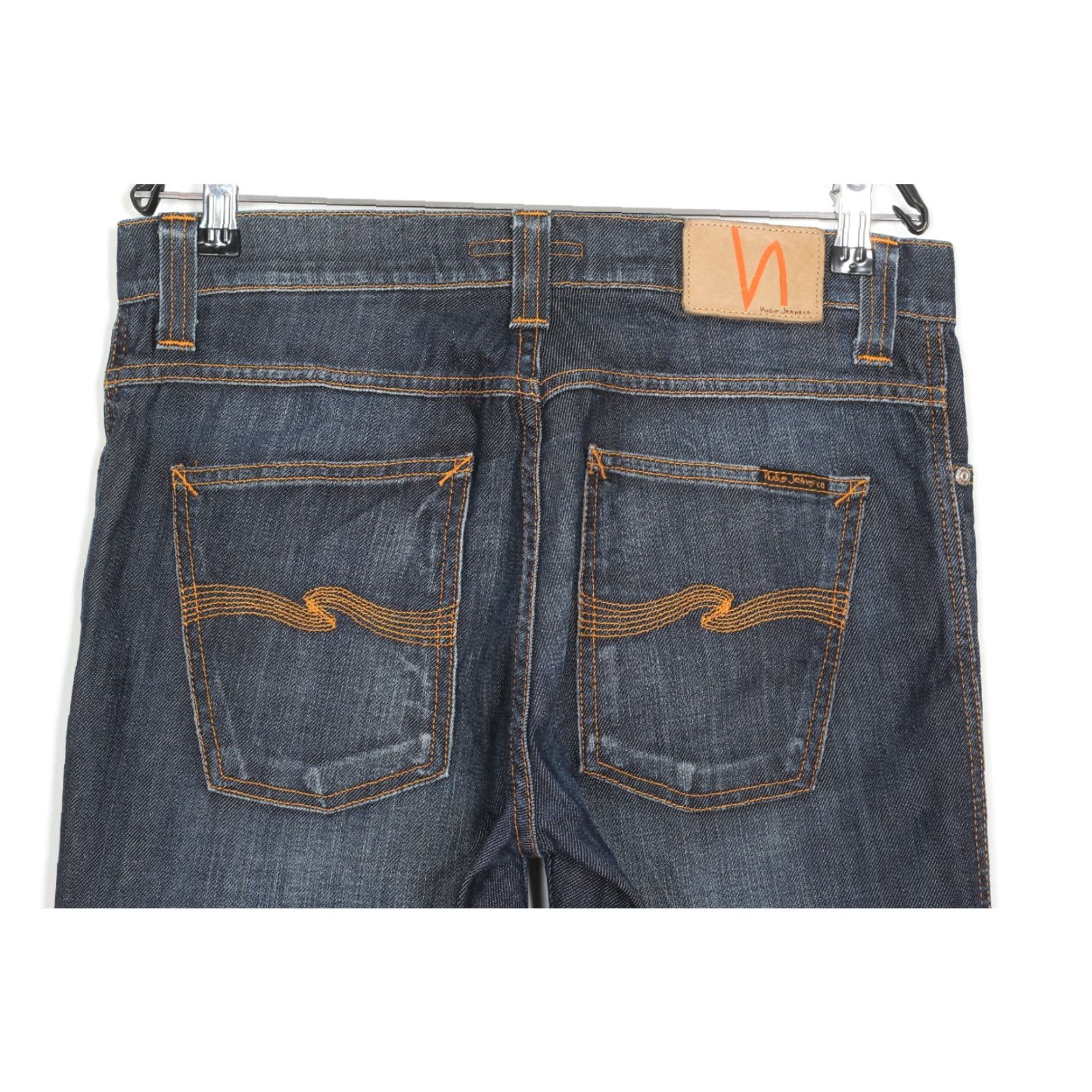 Nudie Jeans NUDIE JEANS SLIM JIM Cold Denim Jeans Men W33 L32 Stretch Regular Straight Jeans Size US 33 - 4 Thumbnail