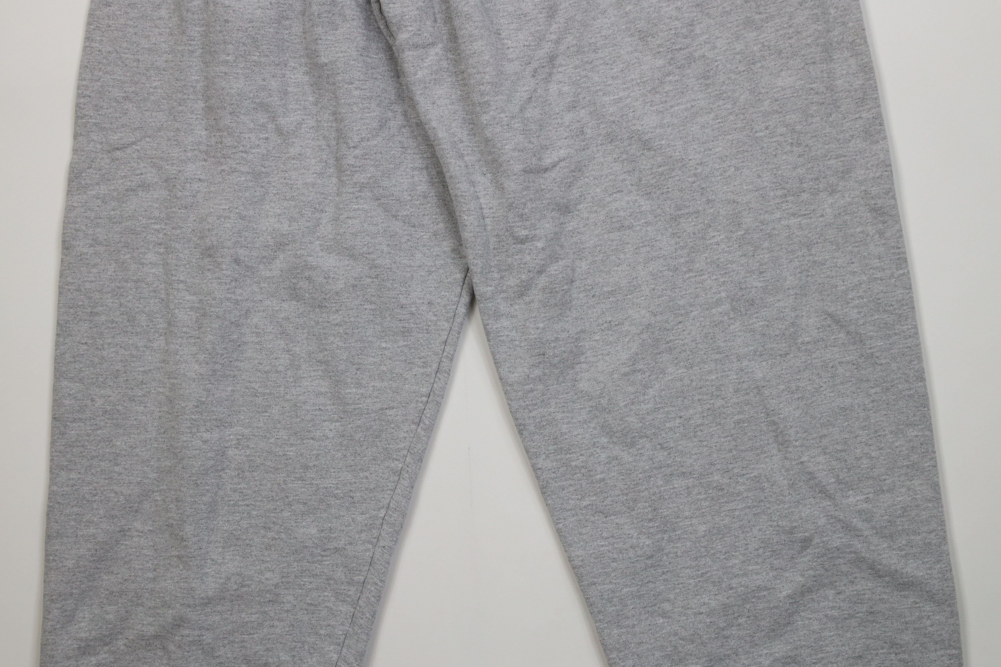 Vintage Vintage 90s Streetwear Sweatpants Joggers Heather Gray USA Size 30" / US 8 / IT 44 - 8 Thumbnail