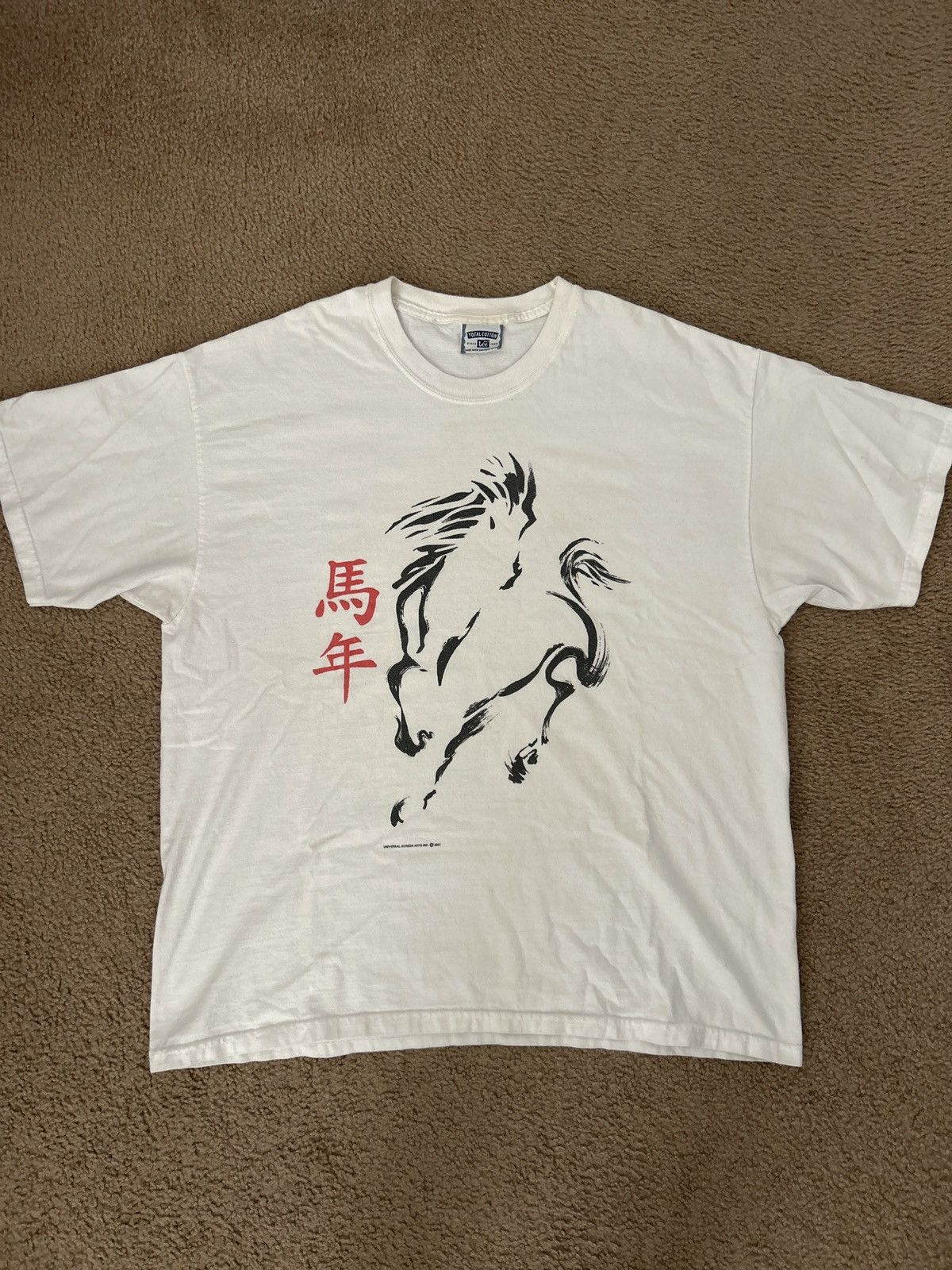 Lee Vintage Year of the Horse T-Shirt Size US XL / EU 56 / 4 - 1 Thumbnail