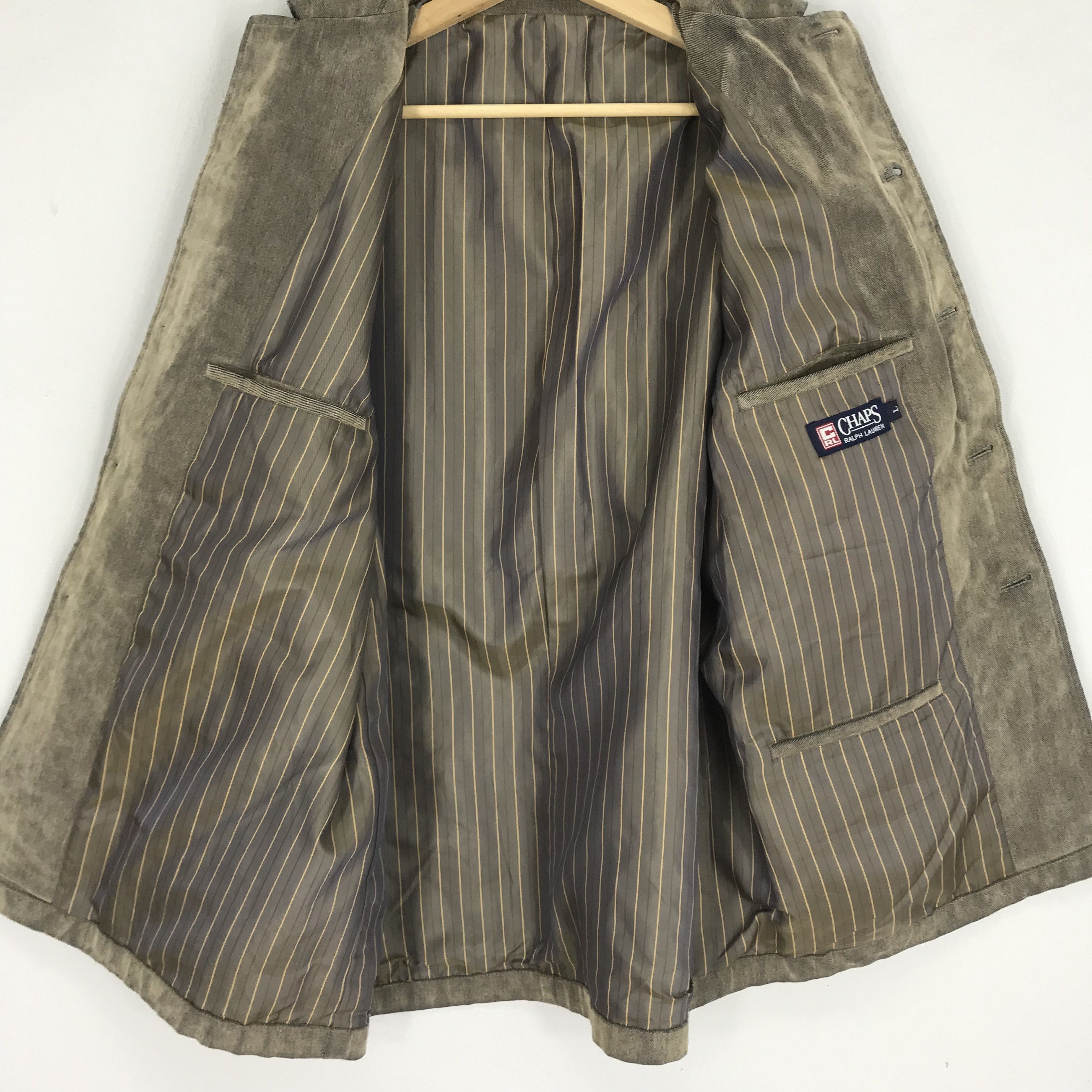 Chaps Ralph Lauren Vintage 90's Chaps Ralph Lauren Velvet Worker Jacket Size US L / EU 52-54 / 3 - 3 Thumbnail
