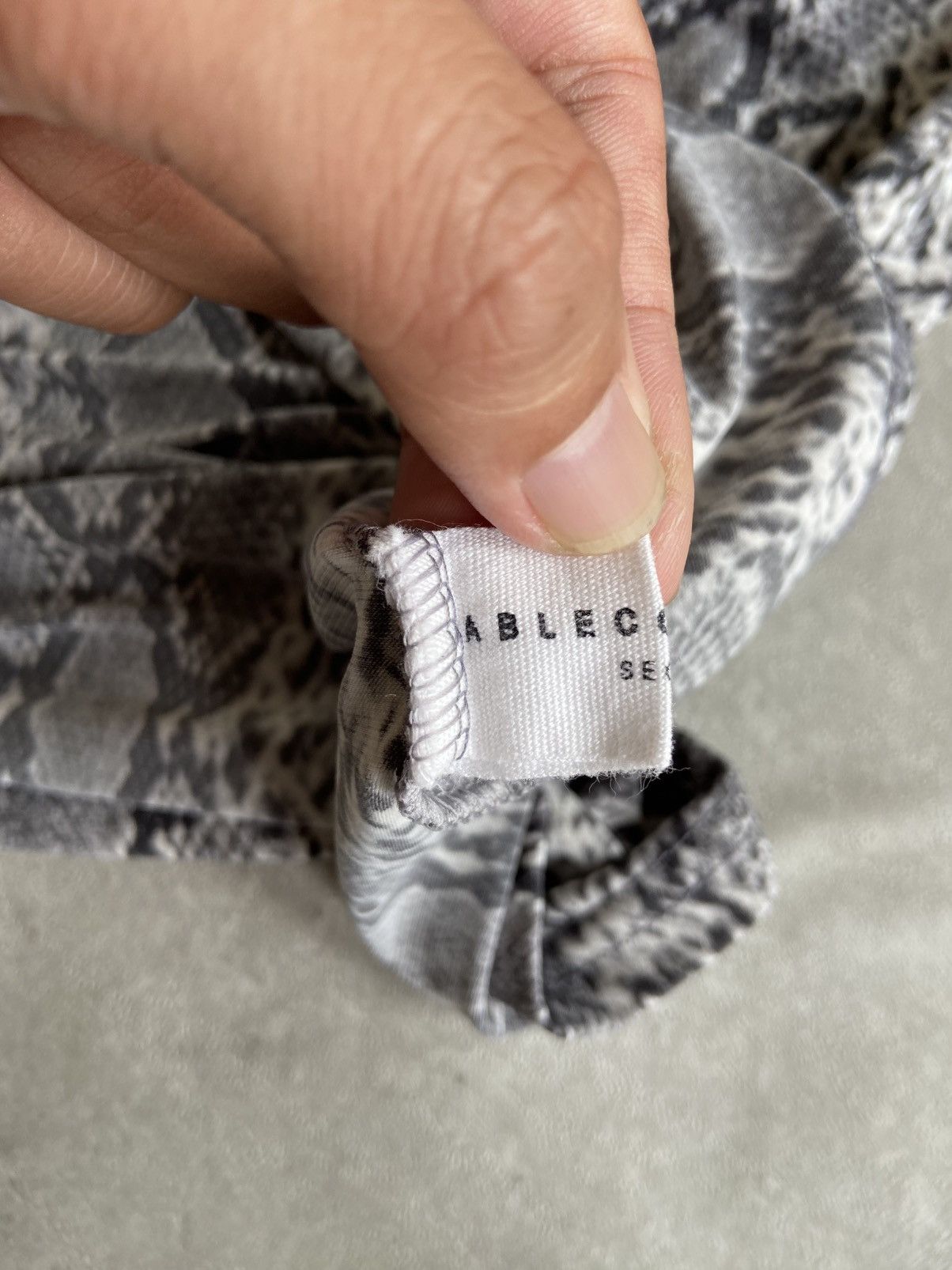 A.P.C. × Hysteric Glamour × If Six Was Nine Y2K Archived ABLECONCEPT Python Long Sleeve Size US M / EU 48-50 / 2 - 7 Thumbnail