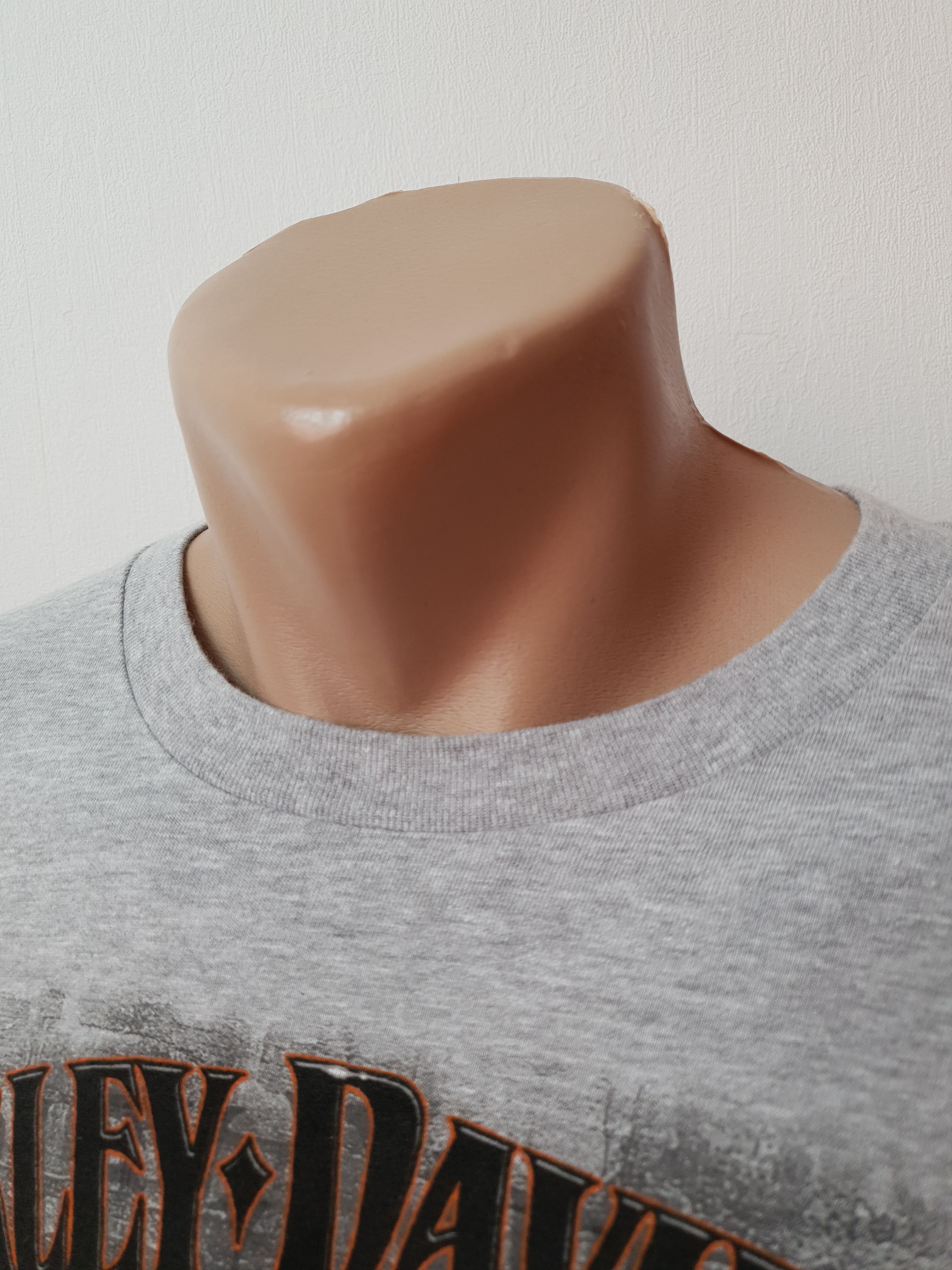 Harley Davidson Harley Davidson RK Stratman Inc T Shirt Gray Big Logo Size US XL / EU 56 / 4 - 7 Thumbnail