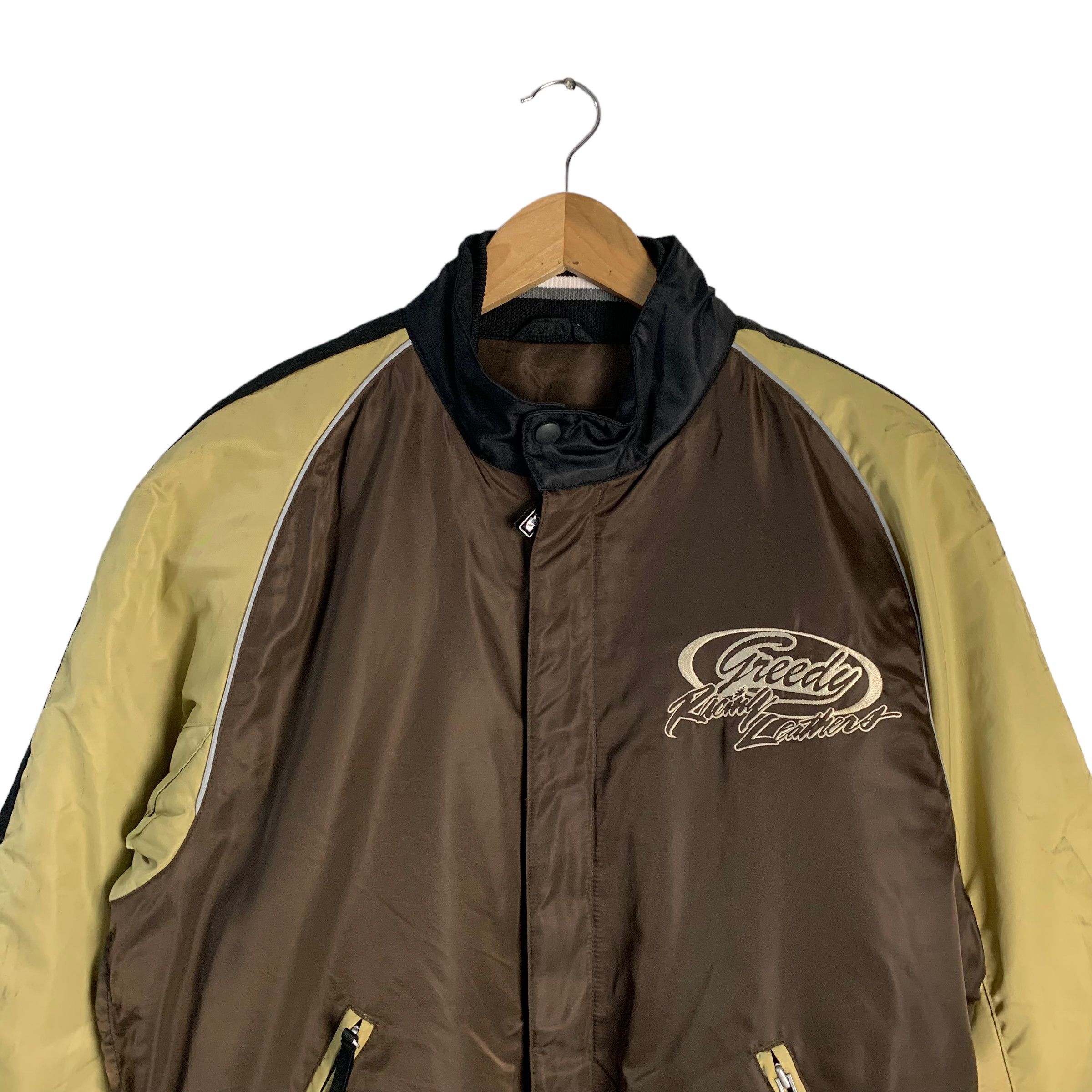 Japanese Brand Vintage Greedy Racing Motorcycle Jacket Size US M / EU 48-50 / 2 - 5 Thumbnail