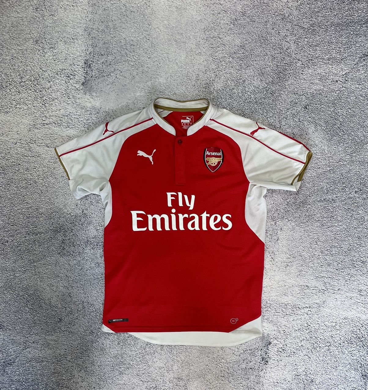 Puma Puma Arsenal London 2015/2016 Jersey Football Soccer Home Size US S / EU 44-46 / 1 - 1 Thumbnail