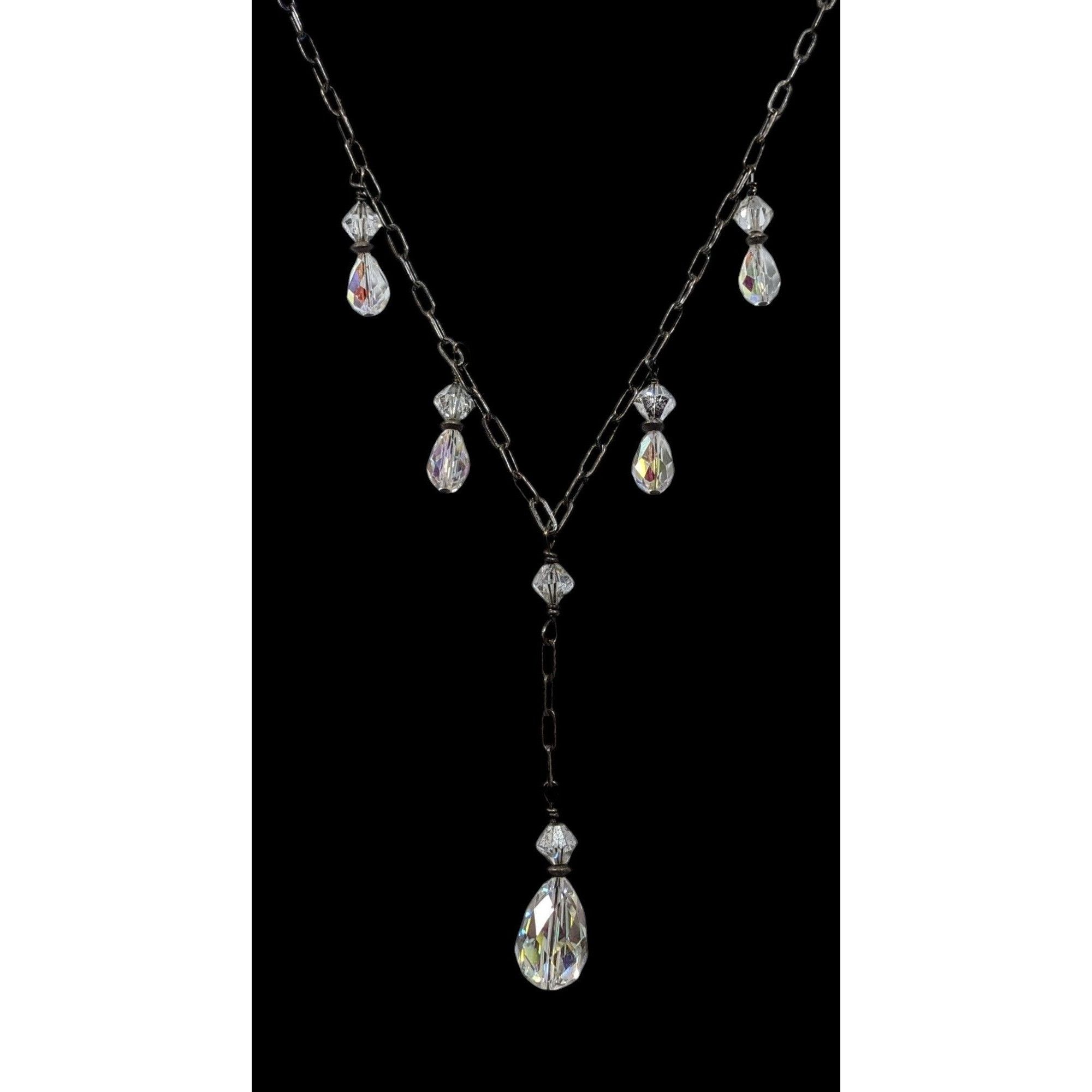 Other Aurora Borealis Crystal Teardrop Fantasy Necklace Size ONE SIZE - 2 Thumbnail