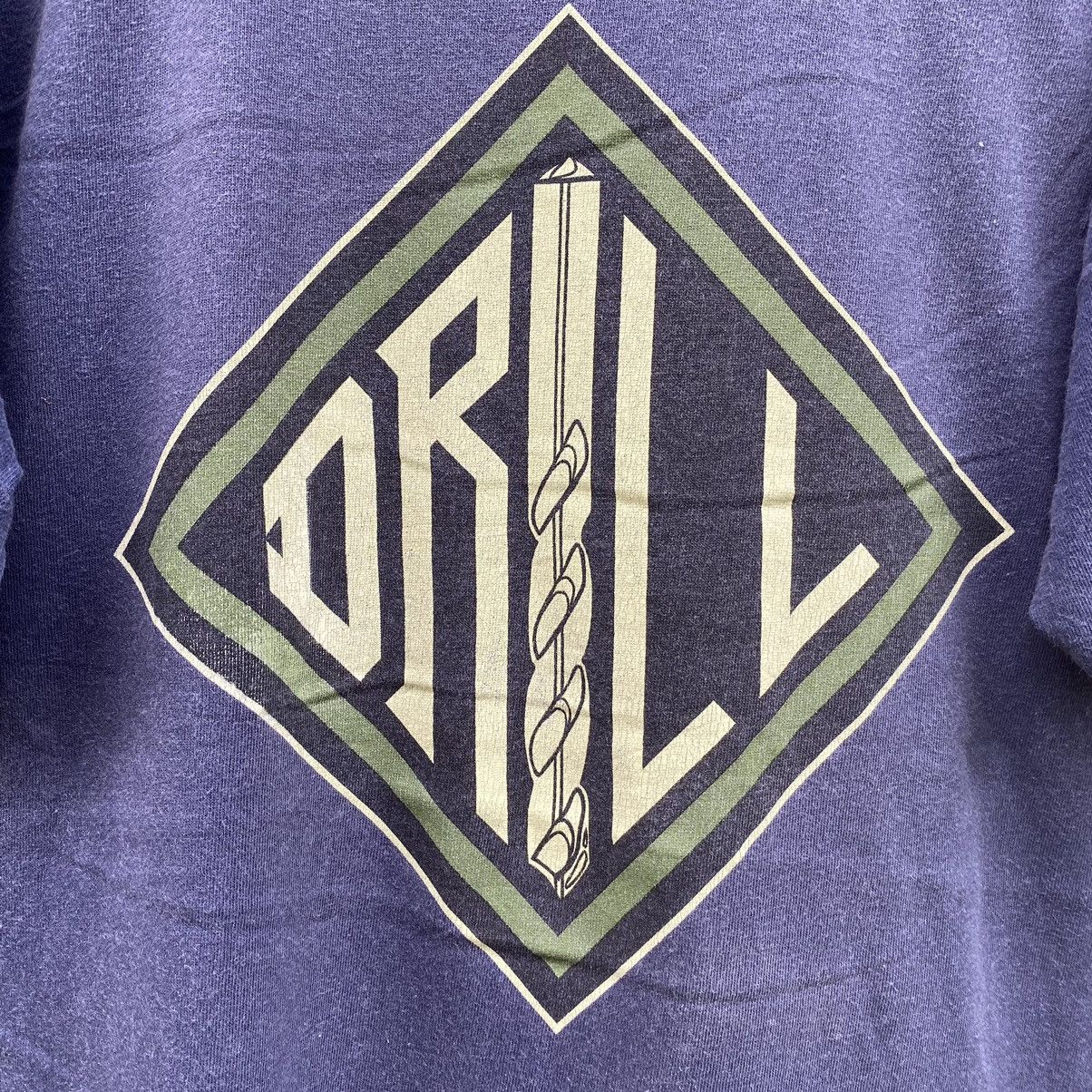 Hook-Ups THRASHED Faded Vintage 90s Drill Skateboard ERD GRUNGE TEE Size US M / EU 48-50 / 2 - 6 Thumbnail