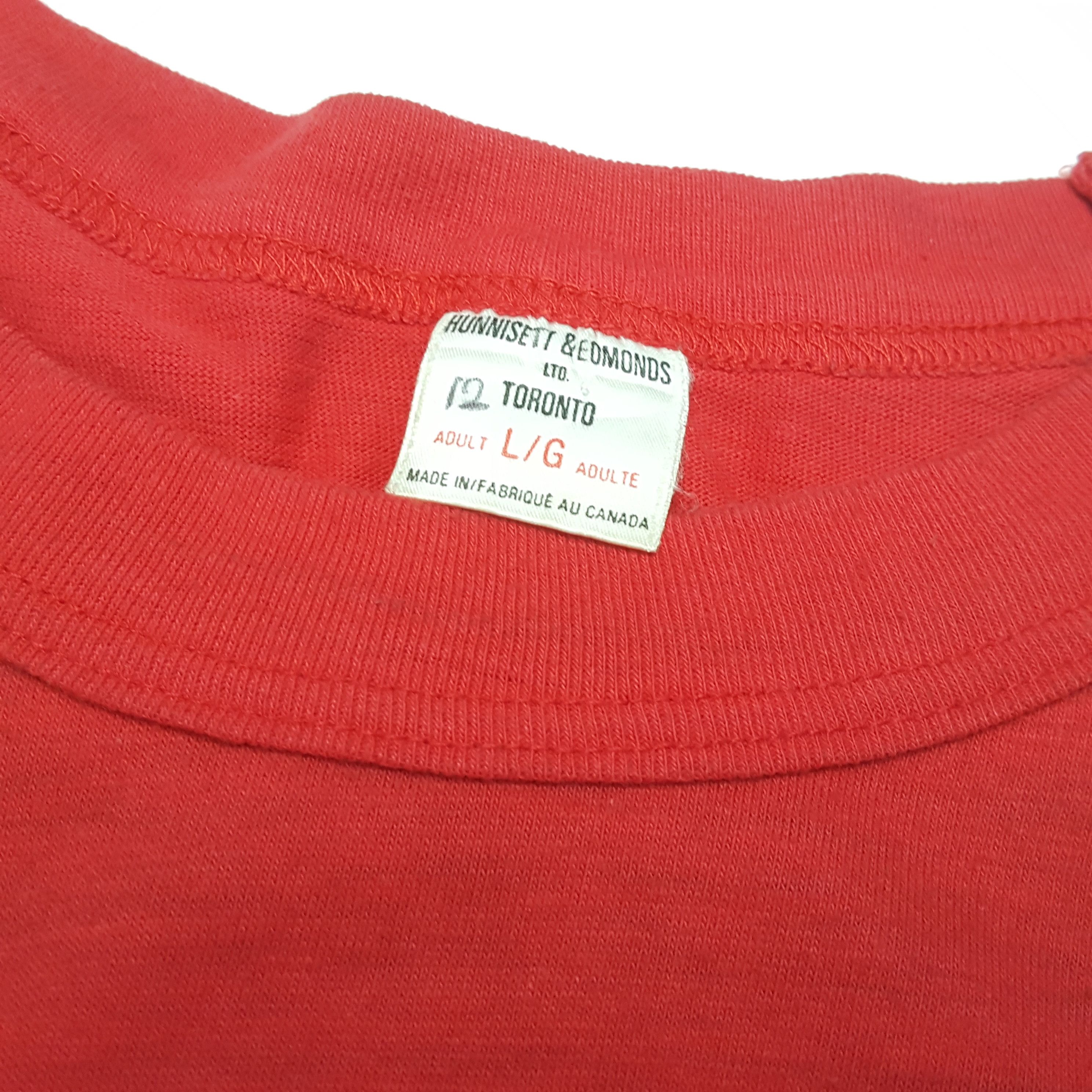 Vintage CANADA Center Design Three Stripes Style Vintage Sweatshirt Size US S / EU 44-46 / 1 - 9 Thumbnail