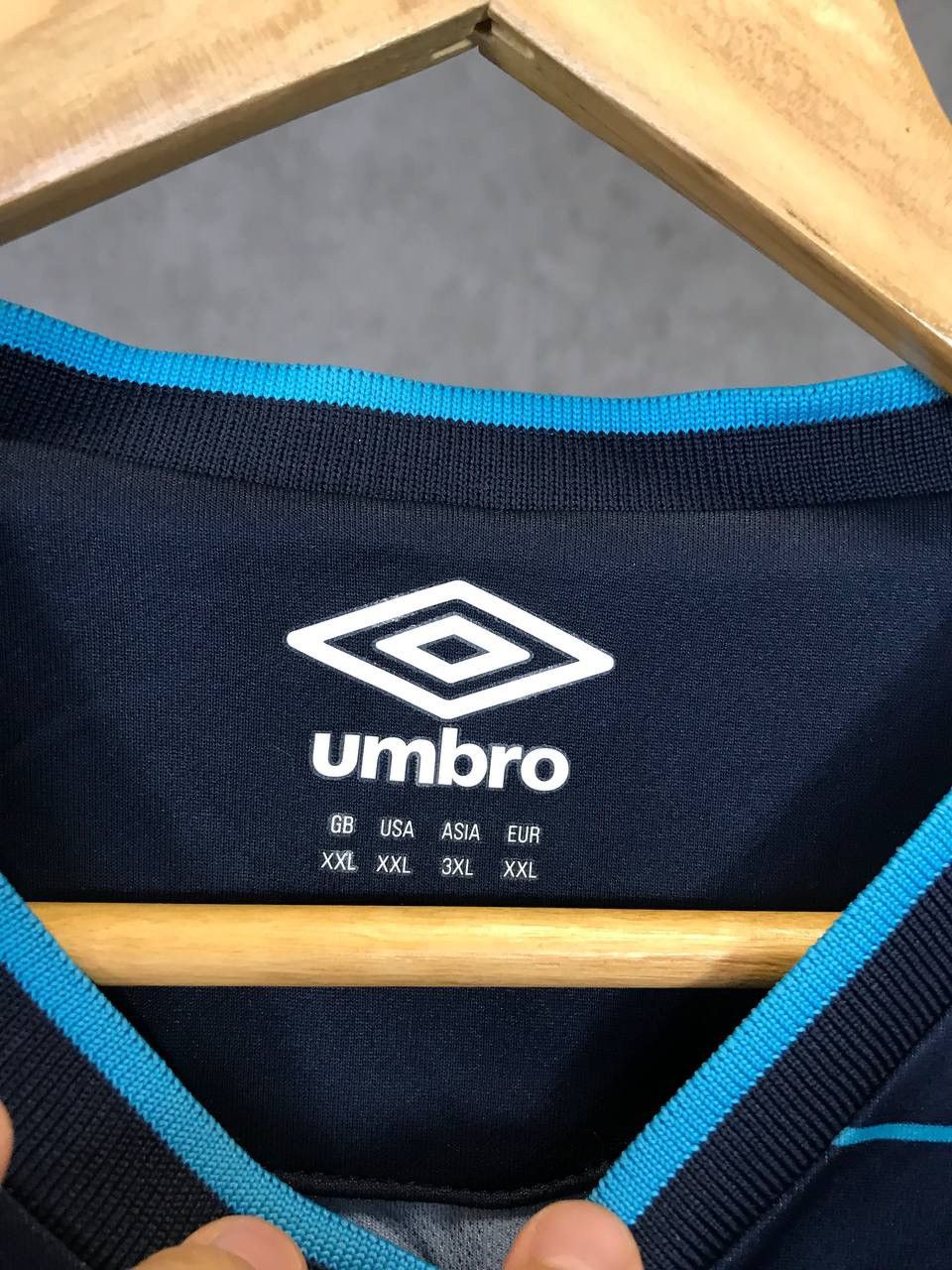 Umbro Derby County umbro soccer jersey sportswear tee Size US XXL / EU 58 / 5 - 3 Thumbnail