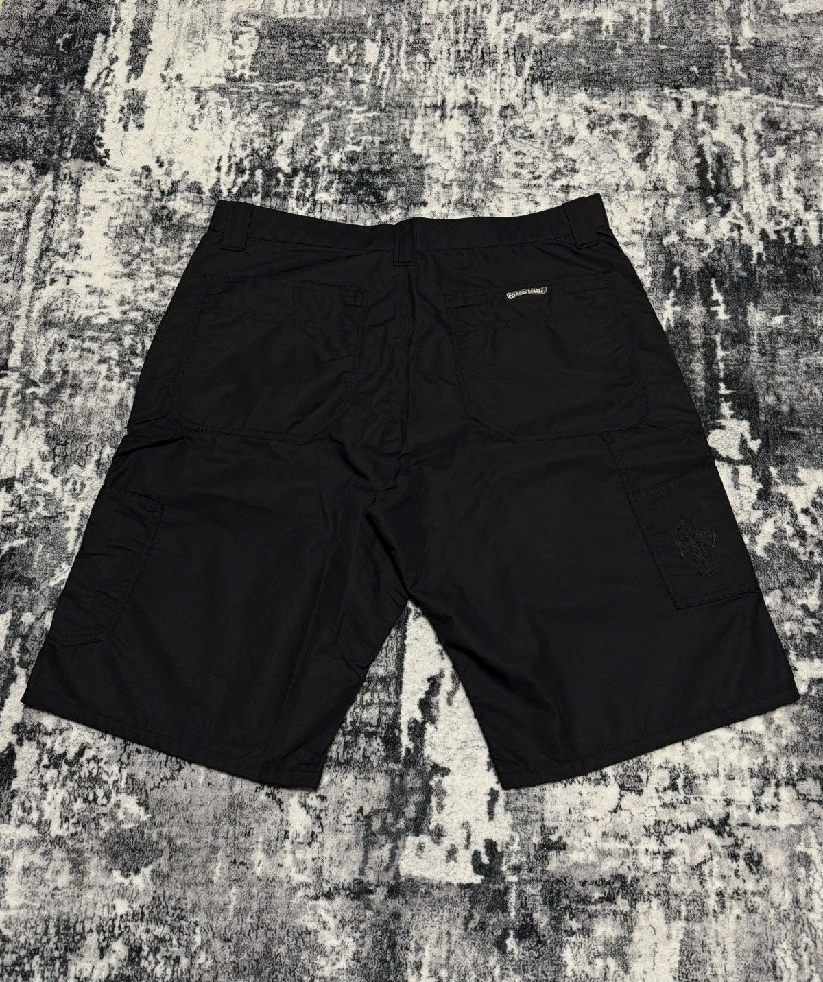 Chrome Hearts Chrome Hearts Cross Patch Leather Double Knee Shorts Size US 34 / EU 50 - 3 Thumbnail