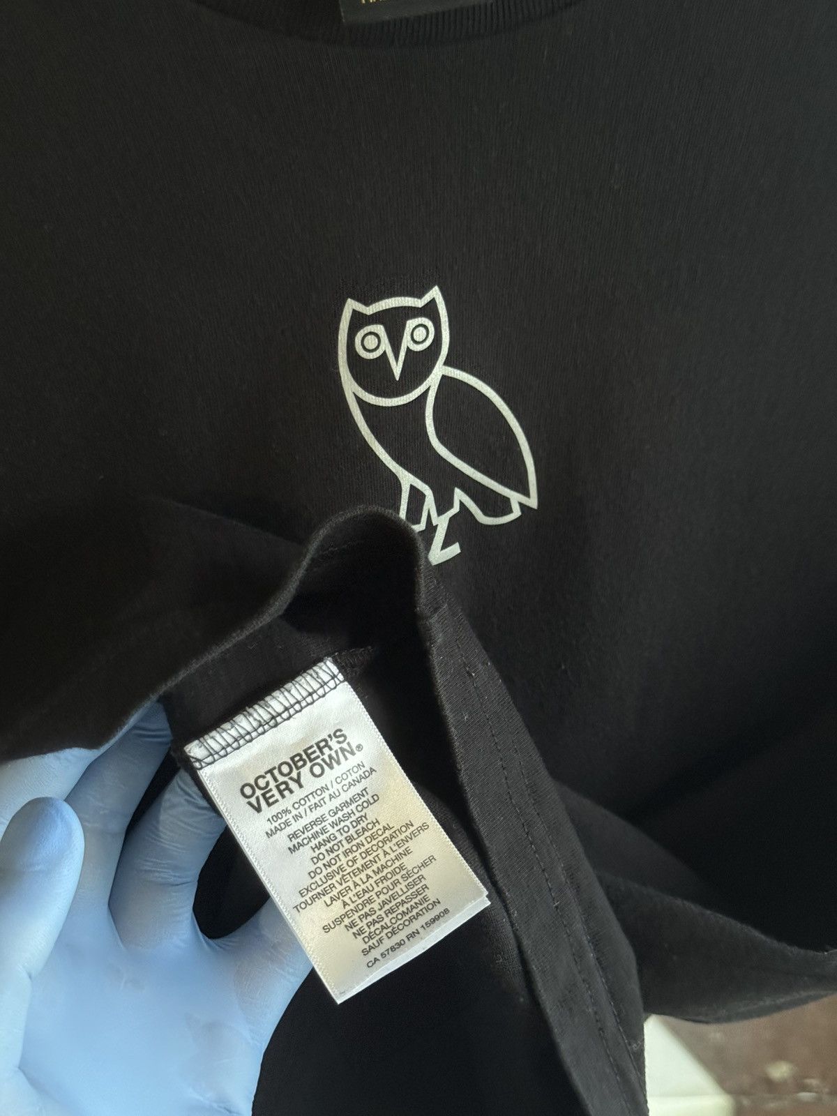 October's Very Own Ovo October Very Own tshirt reflective logo Size US M / EU 48-50 / 2 - 8 Thumbnail
