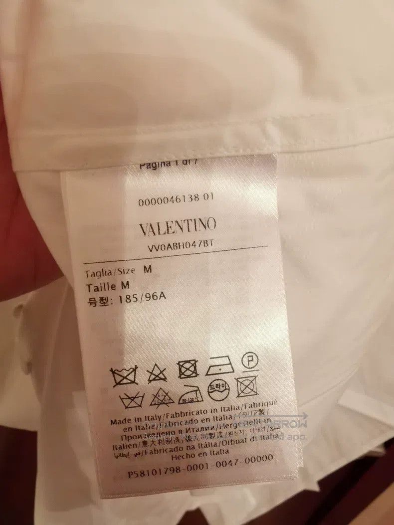 Valentino Valentino Men's shirts Size US M / EU 48-50 / 2 - 5 Thumbnail