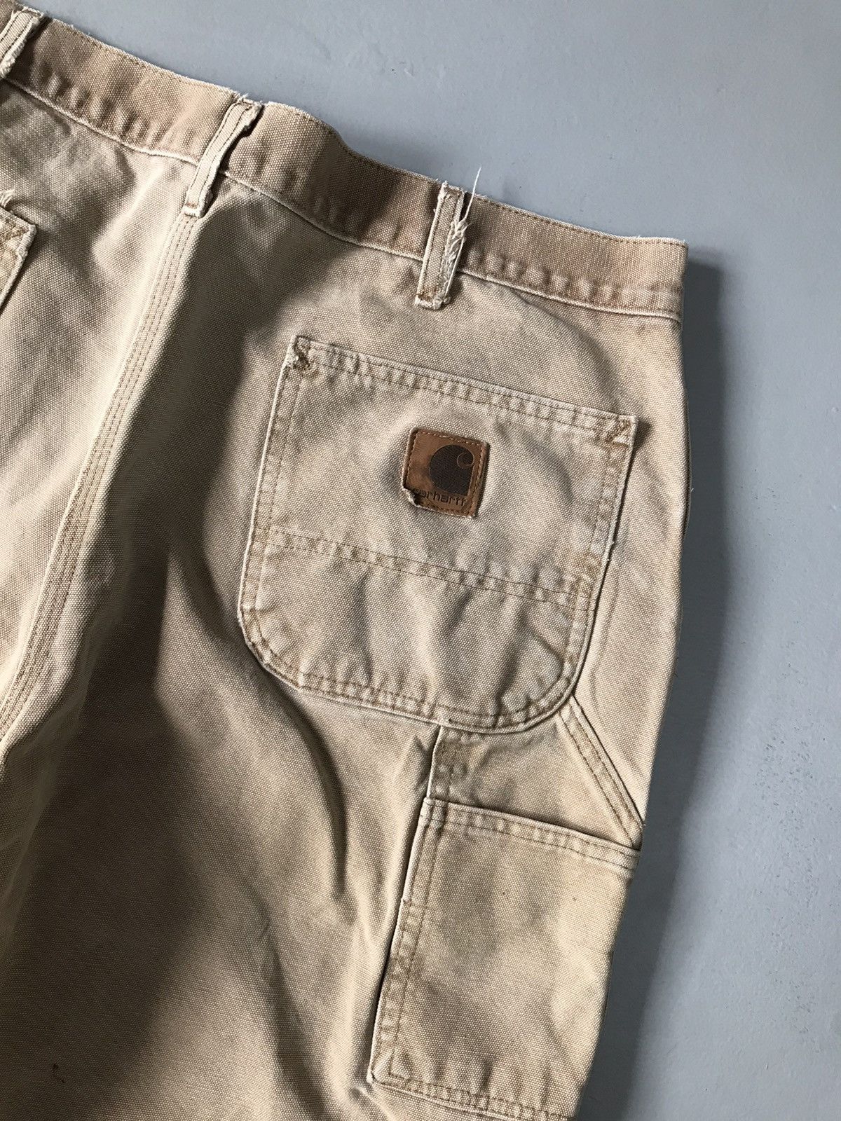 Carhartt Vintage Carhartt B11 BRN carpenter workwear denim Size US 40 / EU 56 - 13 Thumbnail