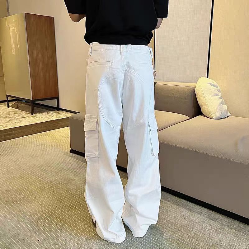 Japanese Brand × Jean Multi-pocket hip-hop skateboarding baggy jeans Size US 31 - 2 Thumbnail