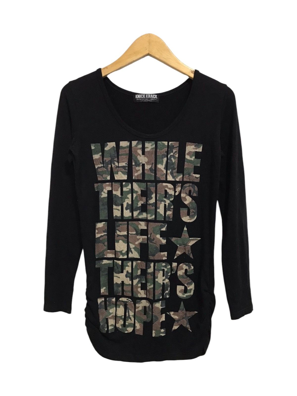 GOA Archive Poem While Theirs Life Theirs Hope longsleeve Size M / US 6-8 / IT 42-44 - 1 Thumbnail