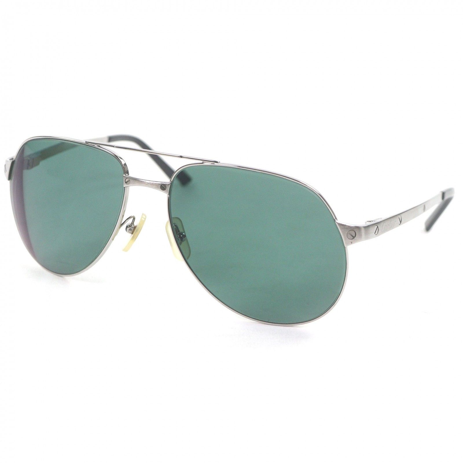 Cartier Cartier Cartier Santos Dumont Sunglasses Precious Metal Sunglasses DUTY FREE for USA Size ONE SIZE - 1 Thumbnail