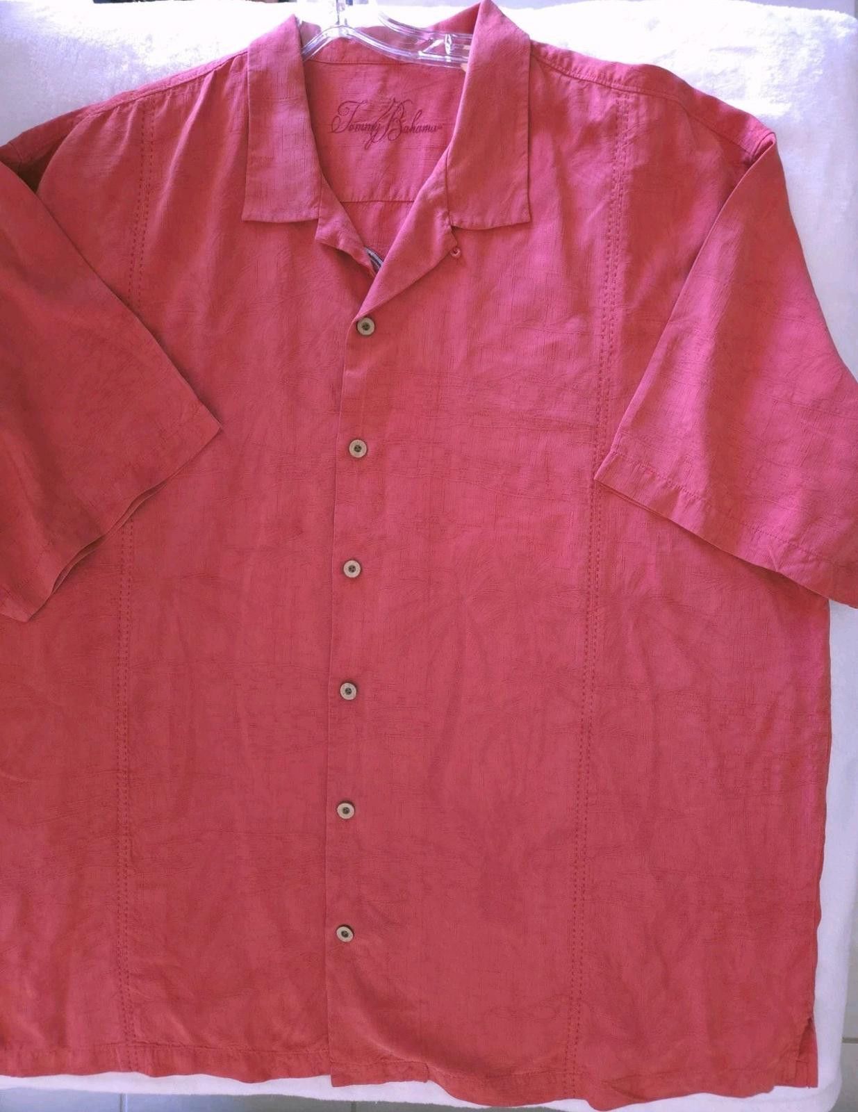 Tommy Bahama Tommy Bahama Mens 2XL Cocktail Button Up Shirt Short Sleeve Size US XXL / EU 58 / 5 - 3 Thumbnail