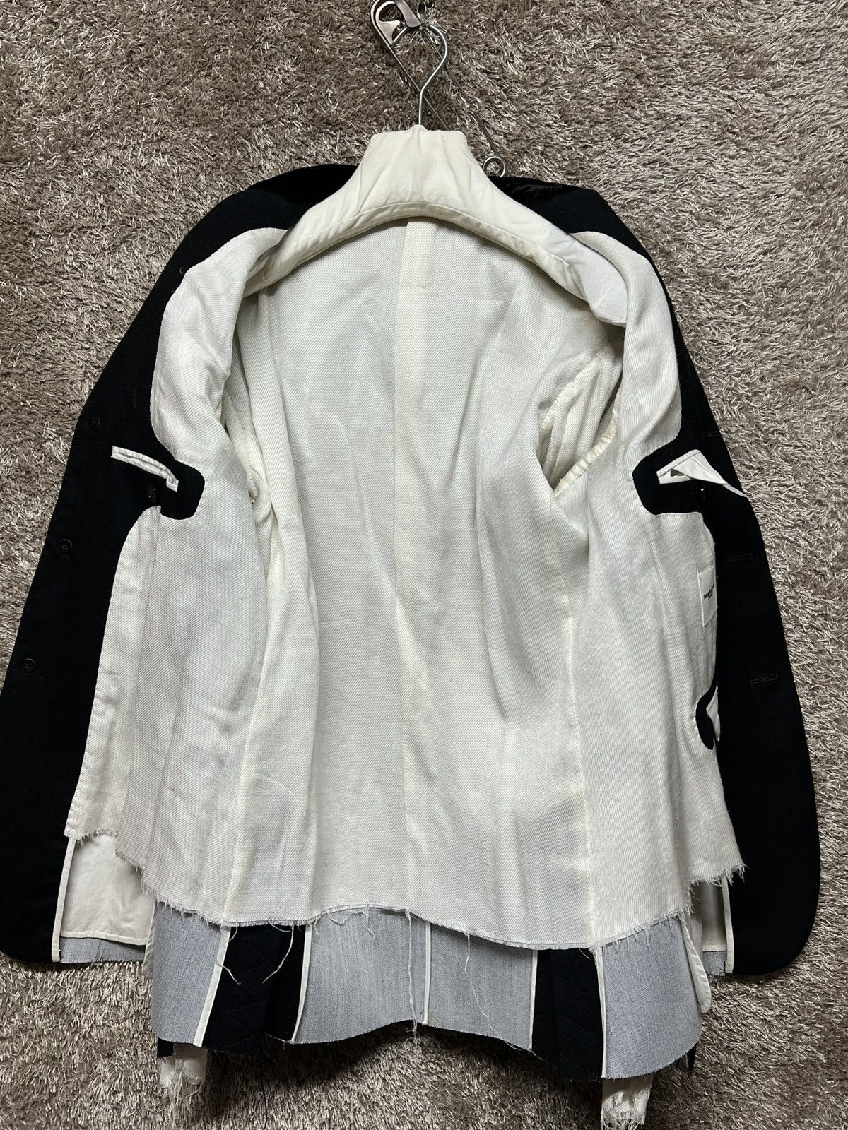 Takahiromiyashita The Soloist. AW17 10-Pocket cut out sleeve Wool Blazer Size 50L - 7 Thumbnail