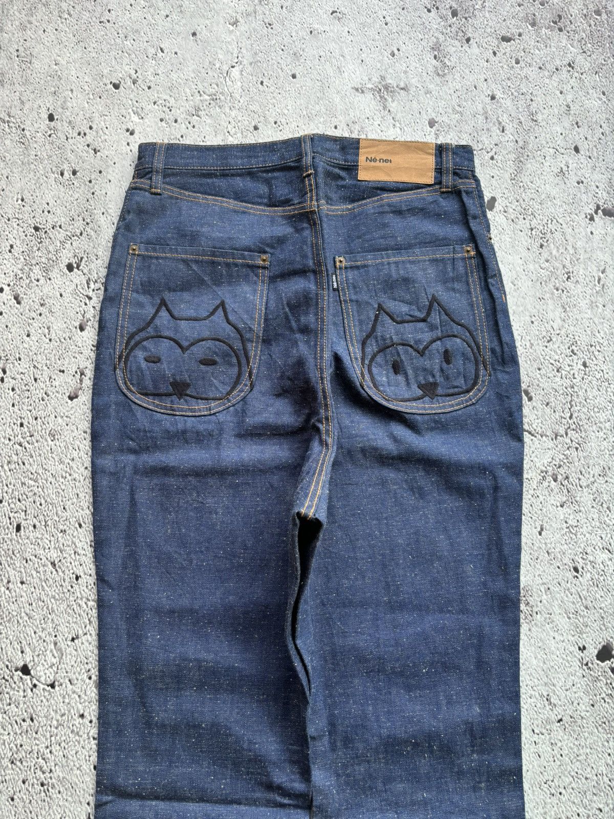 Ne-Net Ne-net Iseey miyake denim jeans Size US 32 / EU 48 - 5 Thumbnail