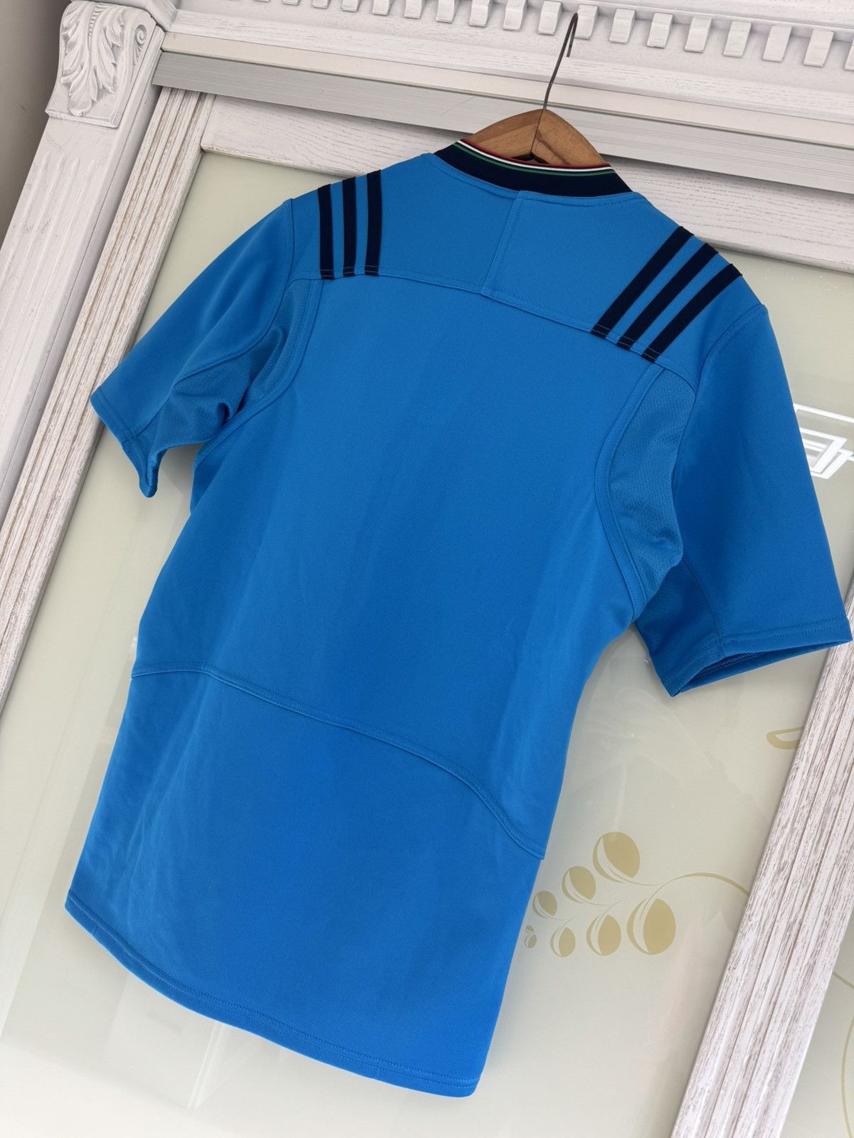 Adidas Italy 2015-2016 Player Issue Rugby Jersey Football Kit Size US XL / EU 56 / 4 - 7 Thumbnail