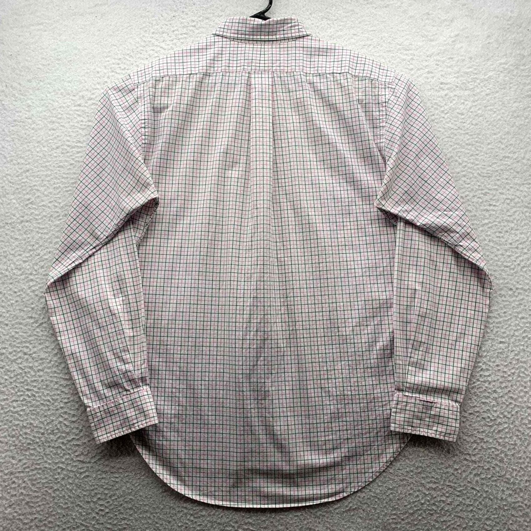 Ralph Lauren Ralph Lauren Shirt Mens Medium M Classic Fit Check Preppy Pink Green Size US M / EU 48-50 / 2 - 6 Thumbnail