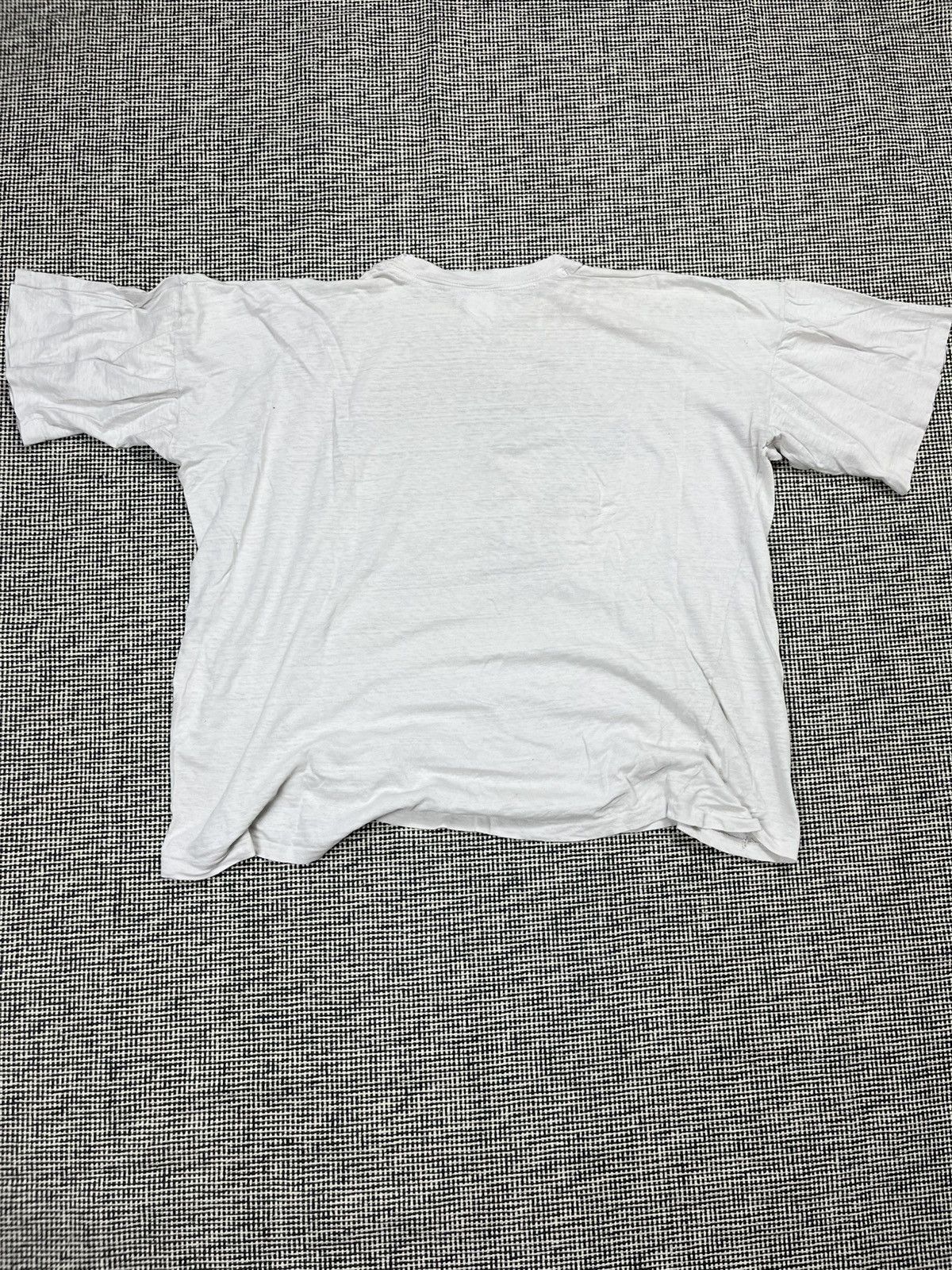 Vintage 90s trashed flintstoned weed parody t-shirt boxy baggy Size US XL / EU 56 / 4 - 8 Thumbnail