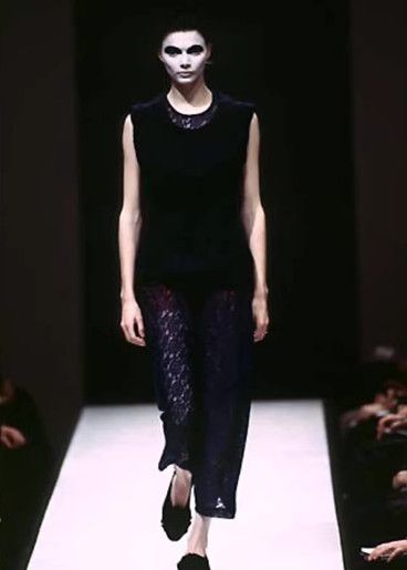Comme des Garcons Comme des Garçons 1997AW Runway Mesh Floral Vest Size M / US 6-8 / IT 42-44 - 1 Thumbnail