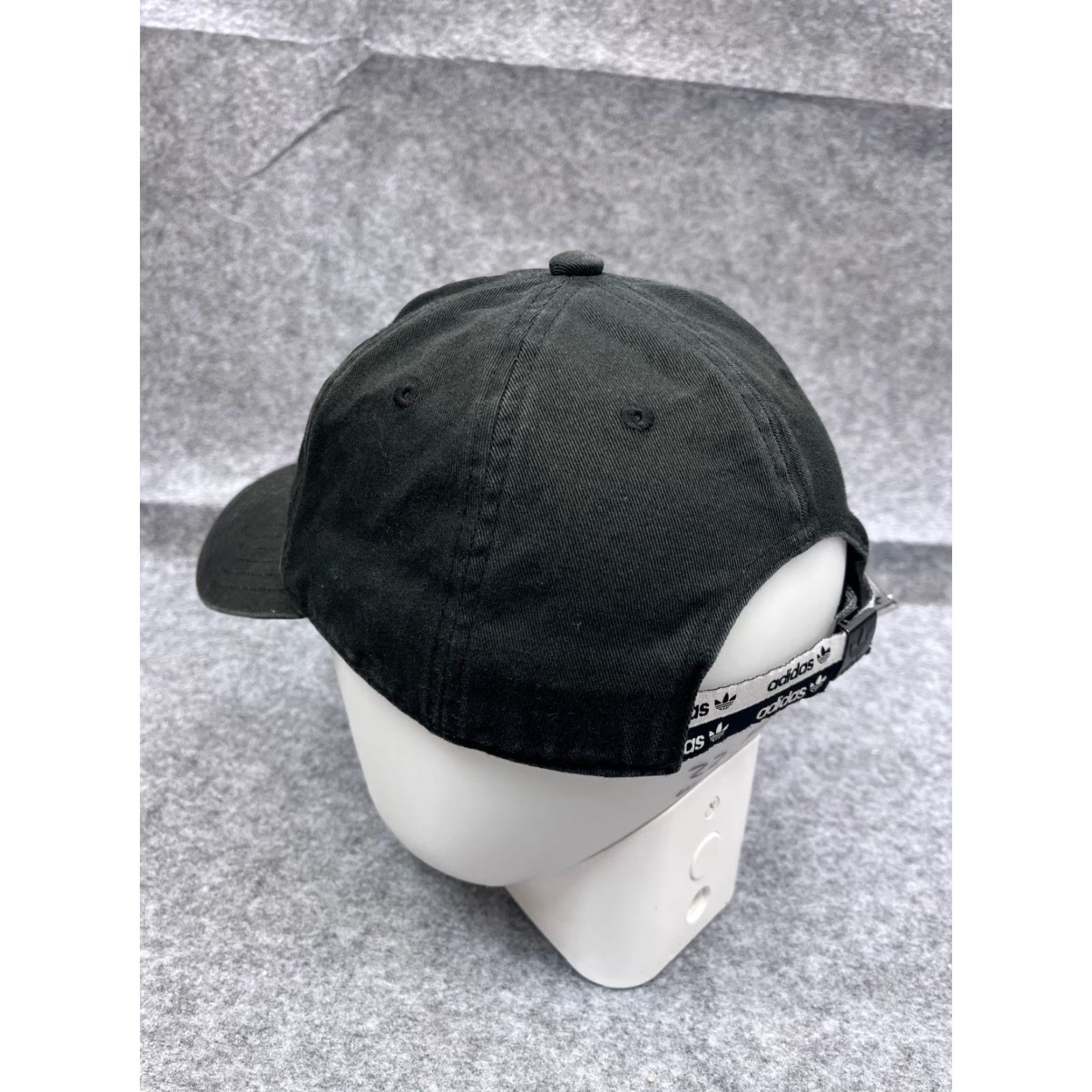 Adidas adidas Hat Cap Strap Back Adult One Size Black 100% Cotton Golf Hat Outdoor Unisex Mens Womens Size ONE SIZE - 5 Thumbnail