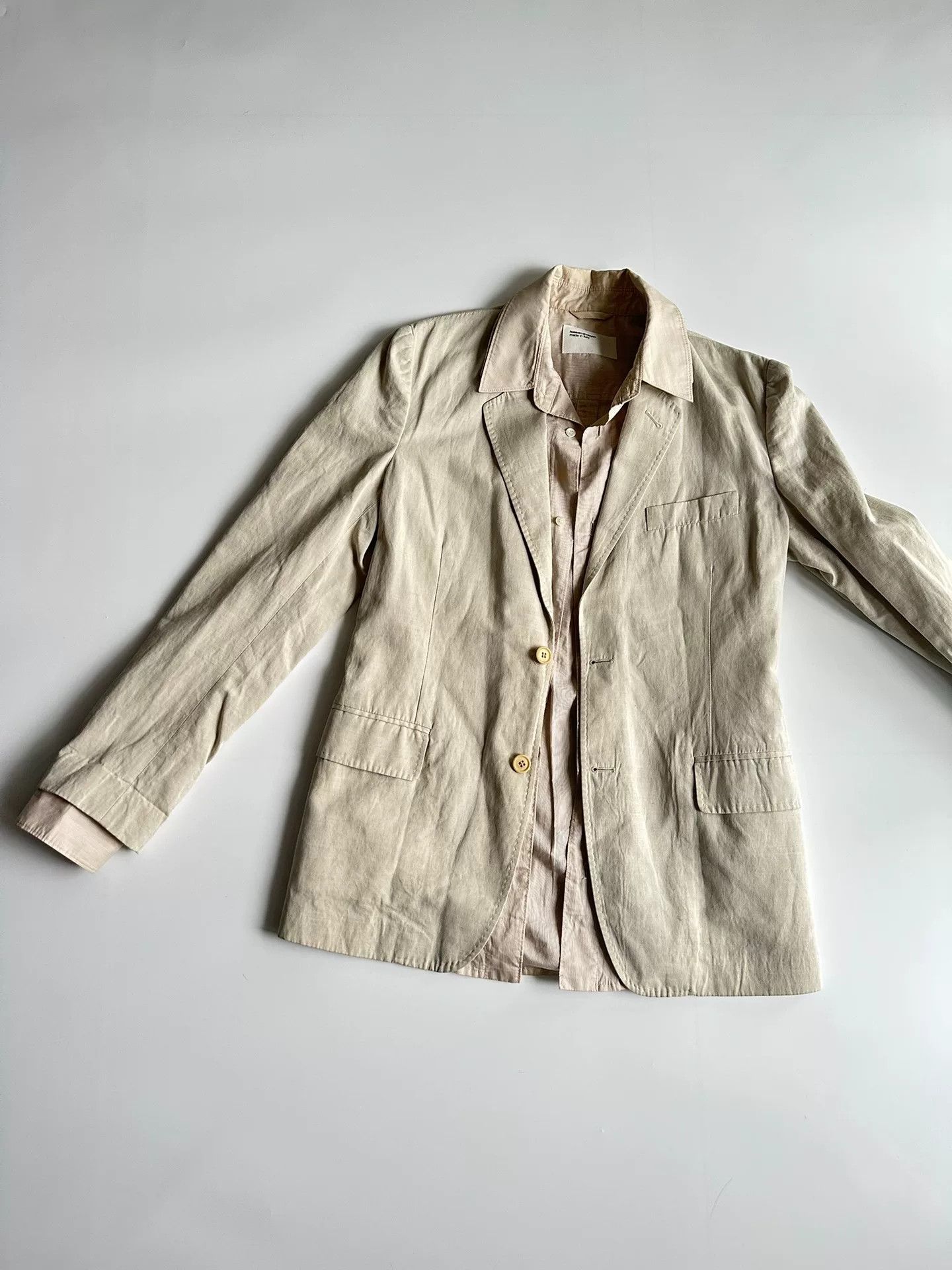 Hussein Chalayan Hussein Chalayan Two-in-One Shirt Jacket Size US S / EU 44-46 / 1 - 1 Thumbnail