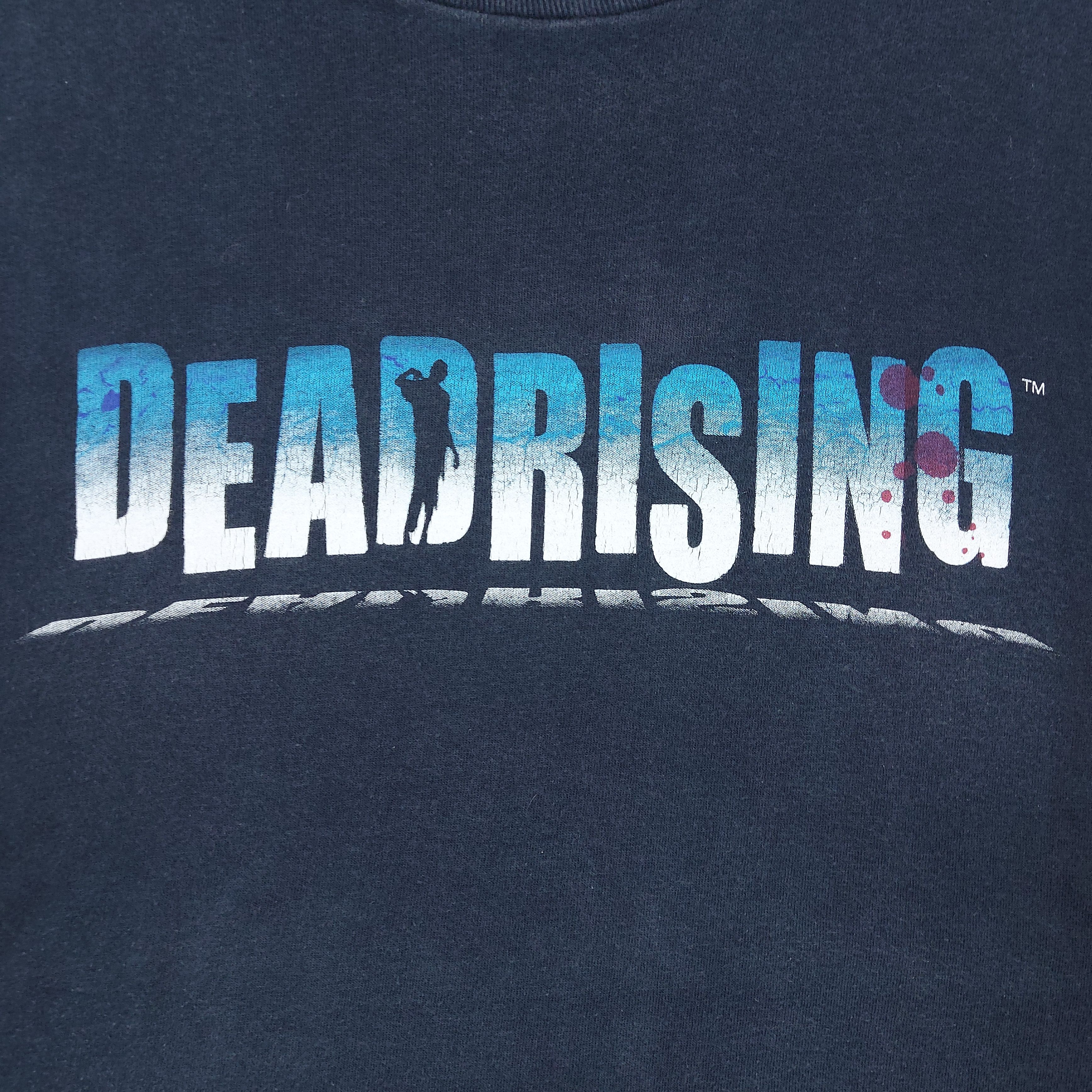 Playstation Vintage 2006 Dead Rising Capcom Game Crazy Classic LOGO TEE Size US XL / EU 56 / 4 - 3 Thumbnail